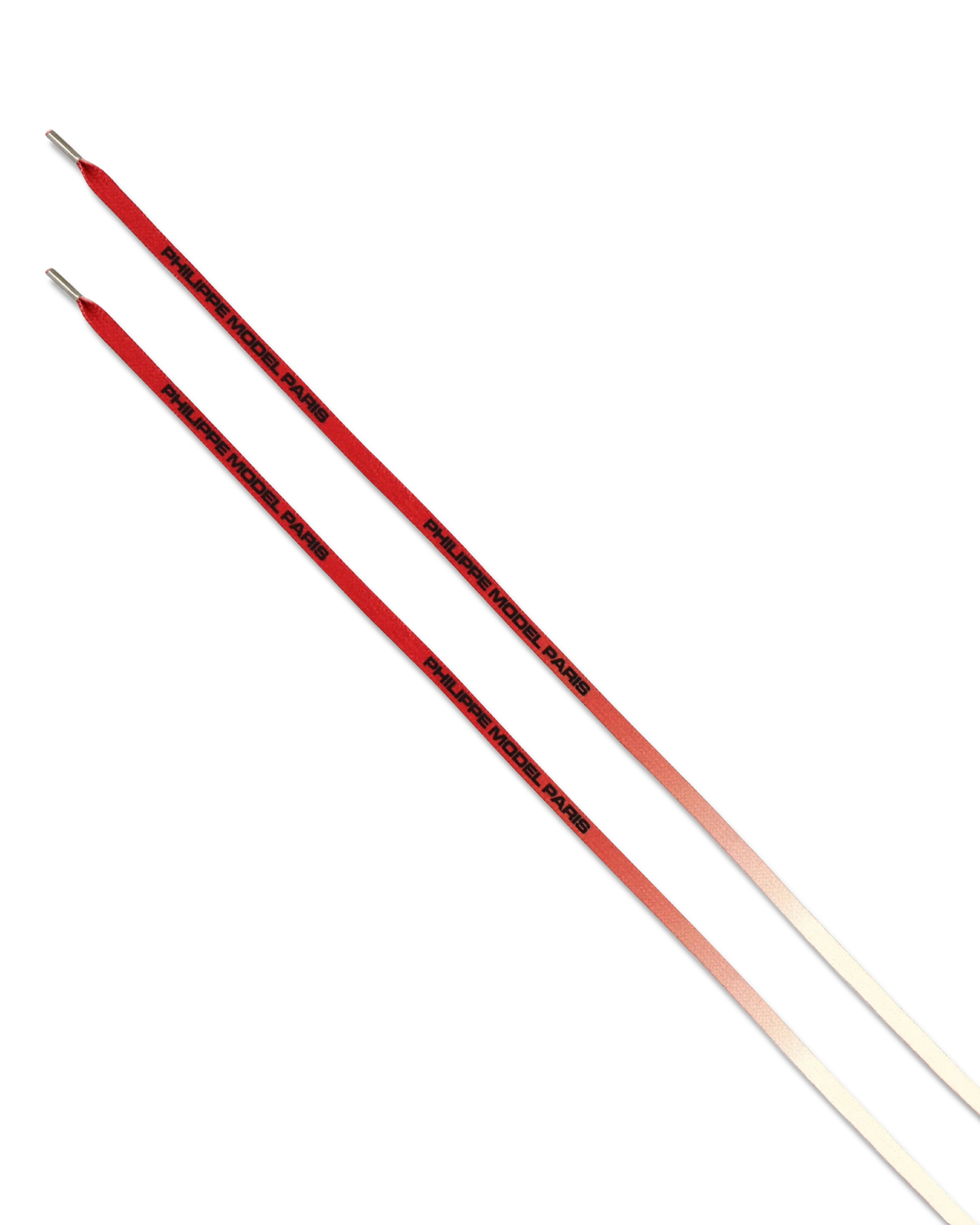 Men's Laces in Cotton, Red Milk - Image 3