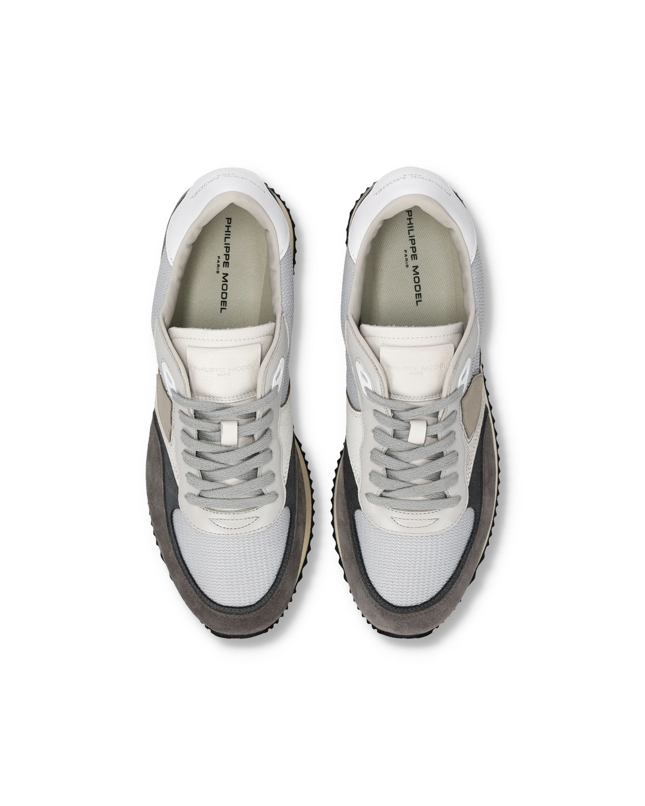 Sneakers Blville Men, Anthracite Grey White - Image 4