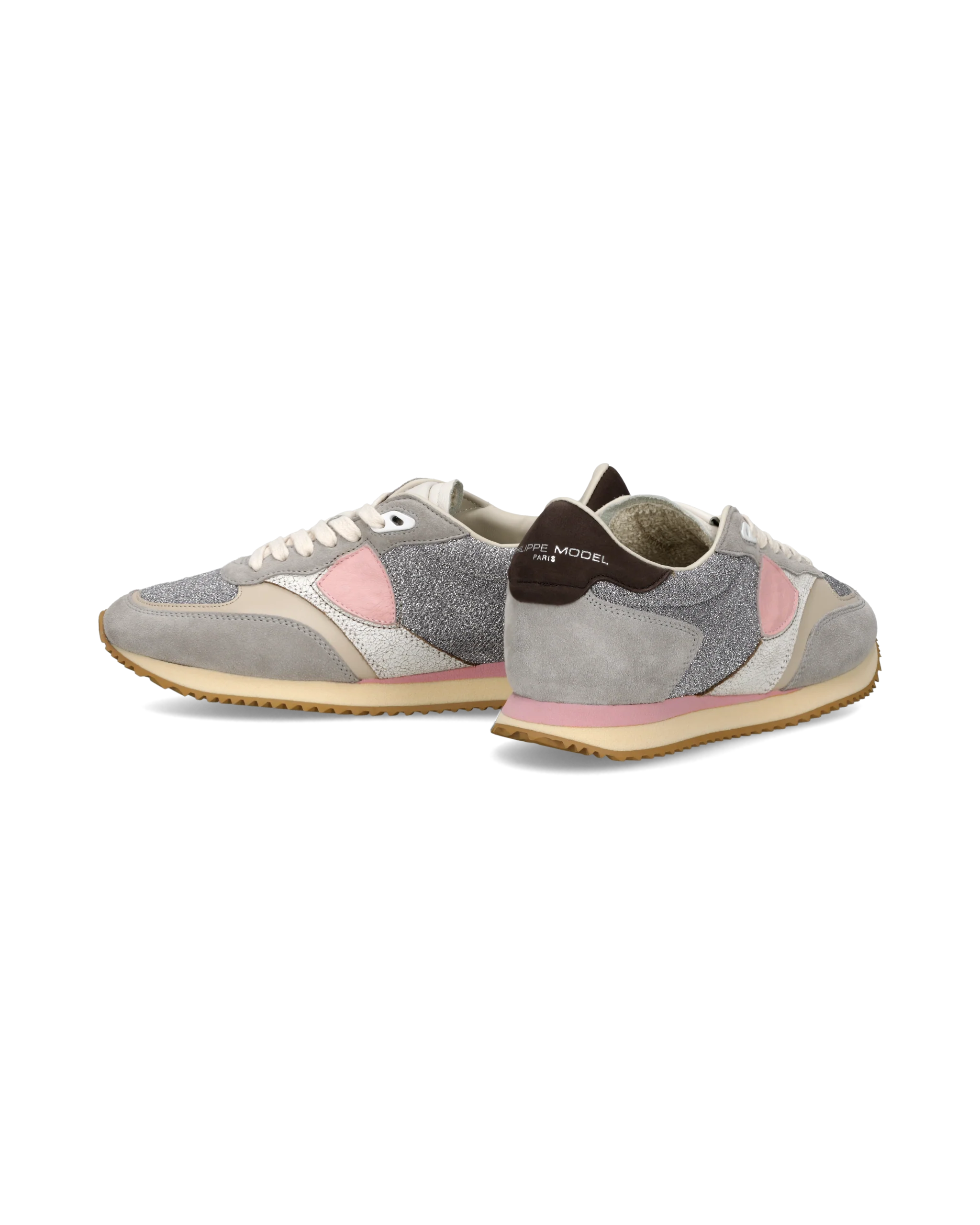 Sneakers Blville Women, Silver Grey - Image 6
