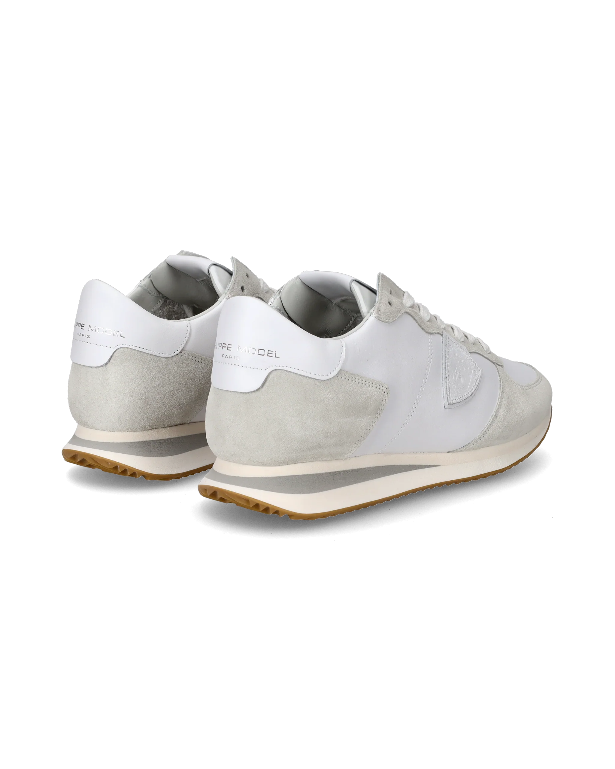 Men's Trpx Low-Top Sneakers in Leather, White - Image 3
