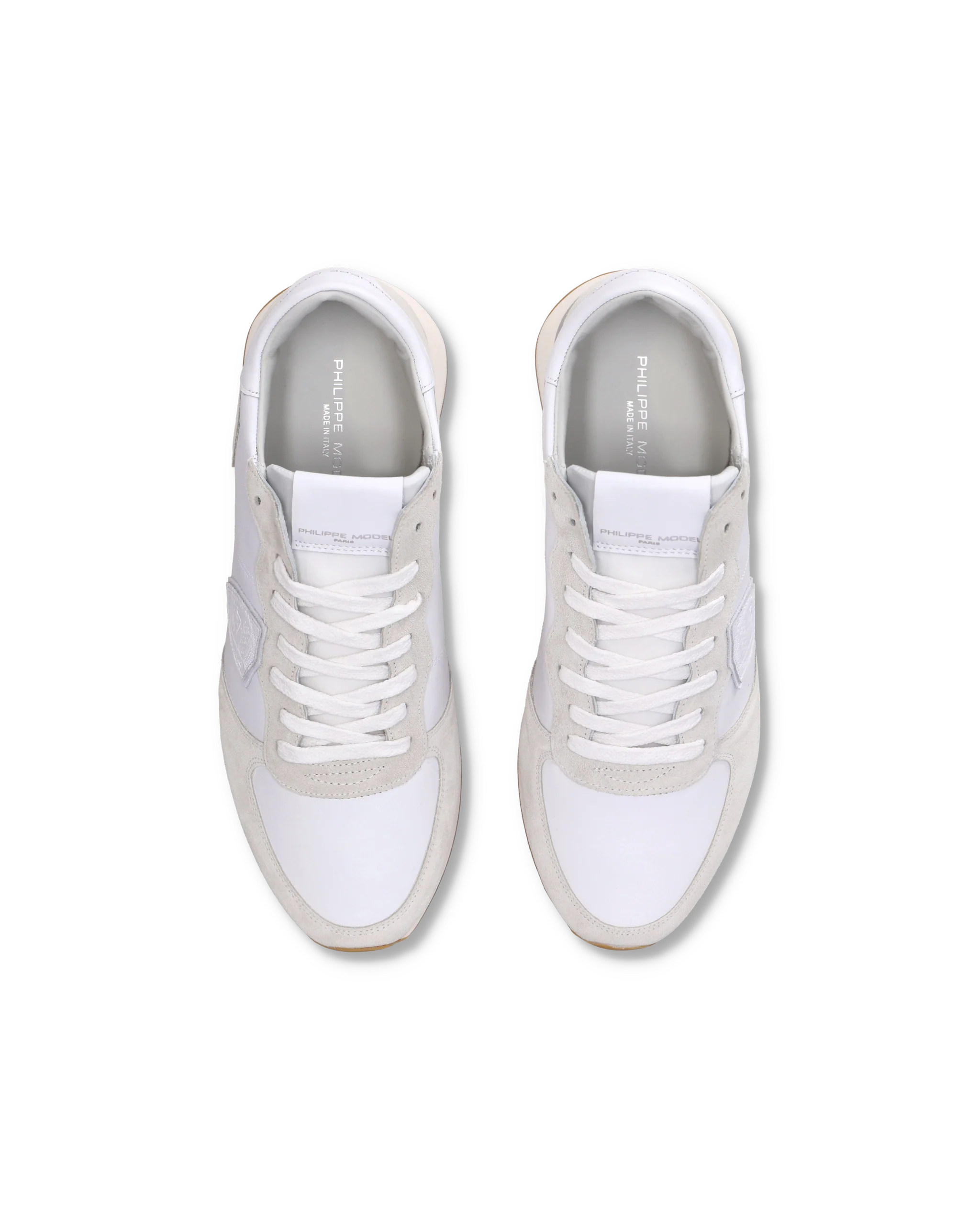 Men's Trpx Low-Top Sneakers in Leather, White - Image 4