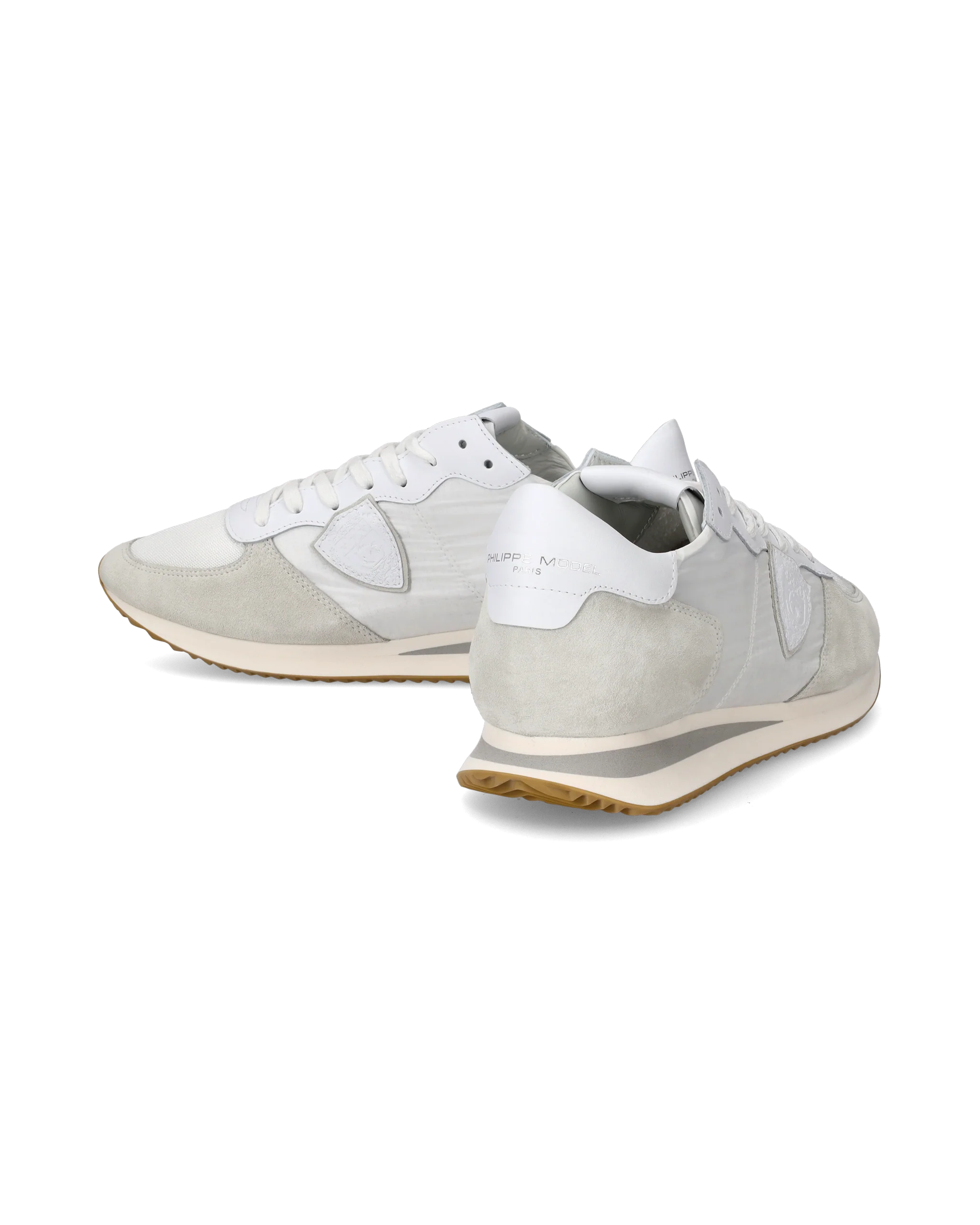 Men's Trpx Low-Top Sneakers in Technical Fabric, White - Image 6