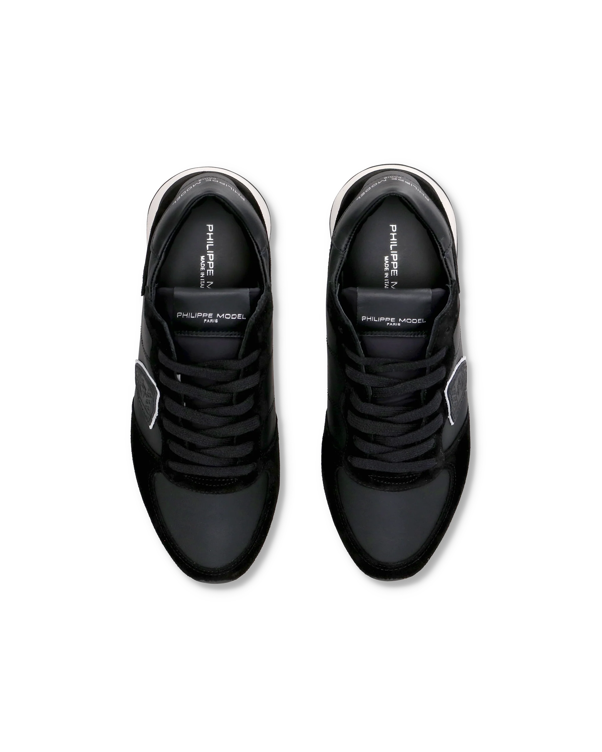 Women's Trpx Low-Top Sneakers in Leather, Black - Image 5