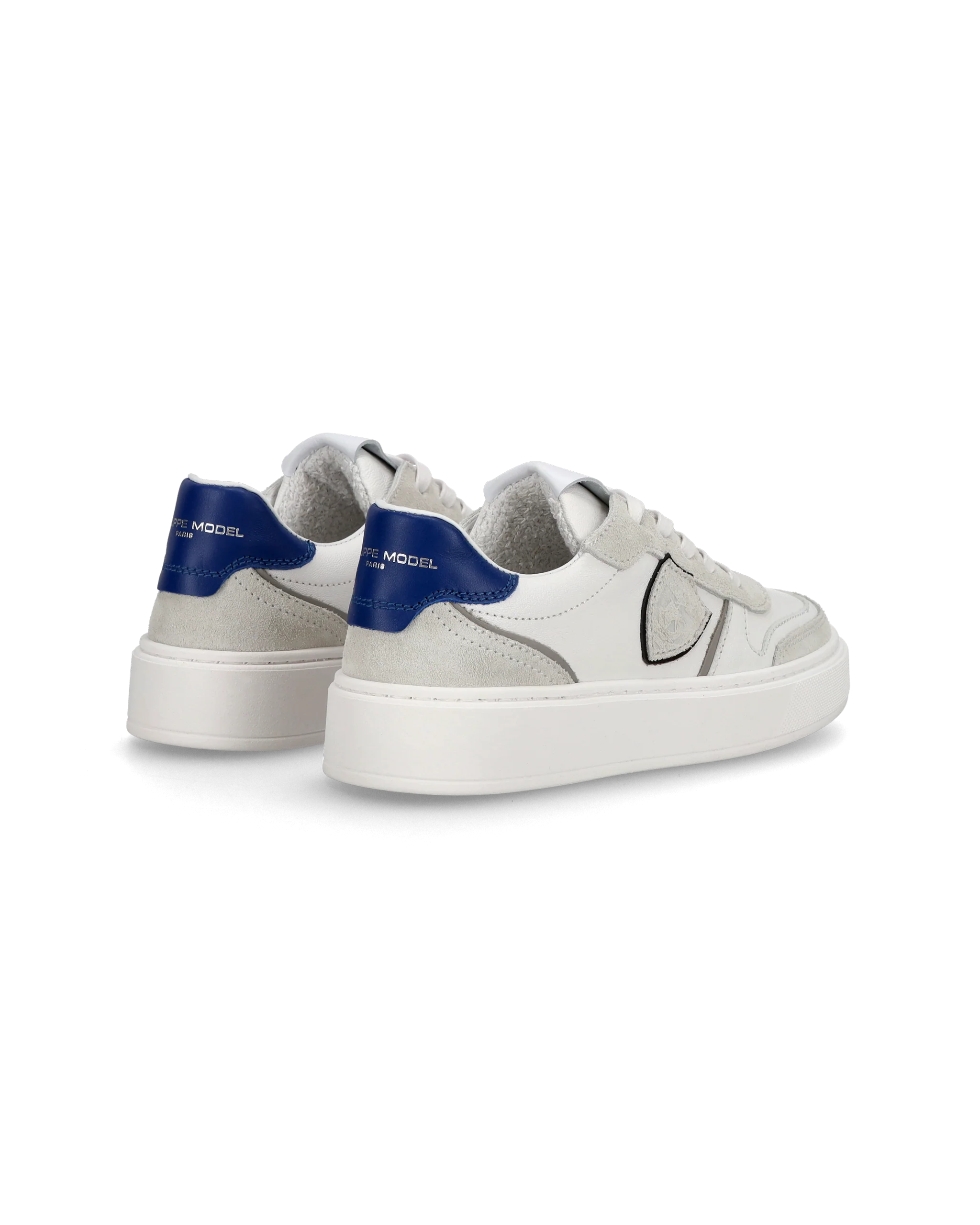 Sneakers Nice Tennis Junior, White Blue - Image 3