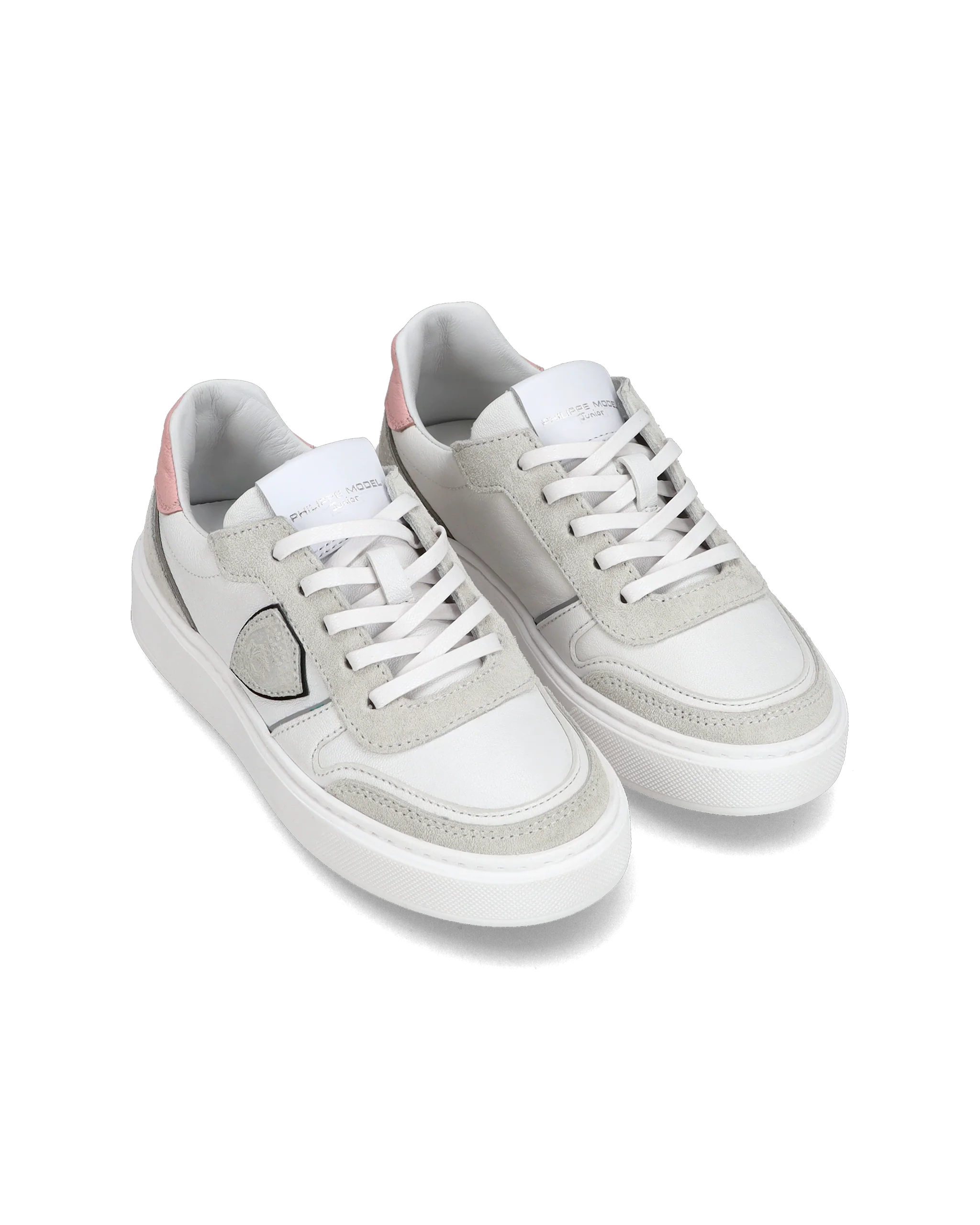 Sneakers Nice Tennis Junior, White Pink - Image 2