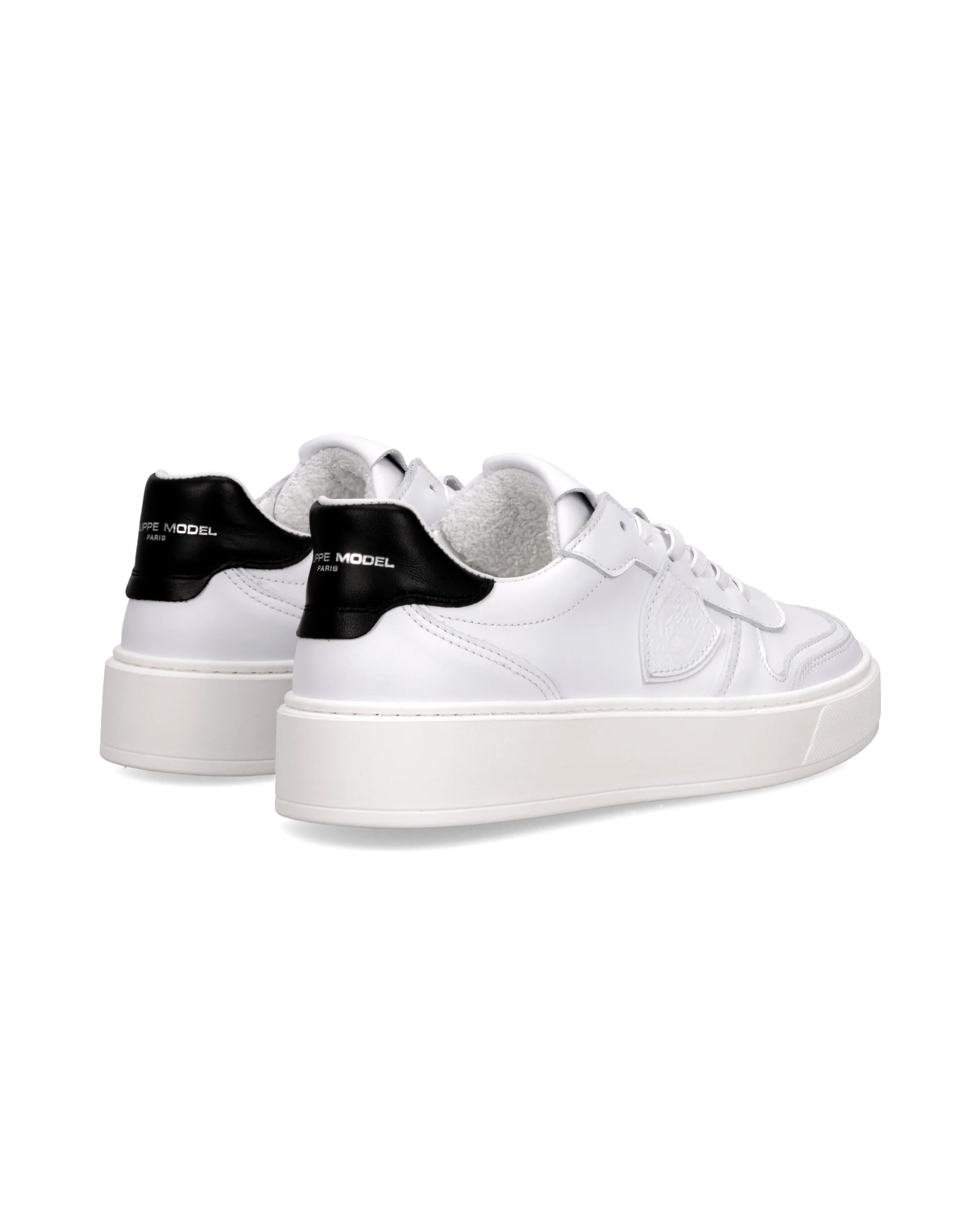 Sneakers Nice Junior, White Black - Image 3