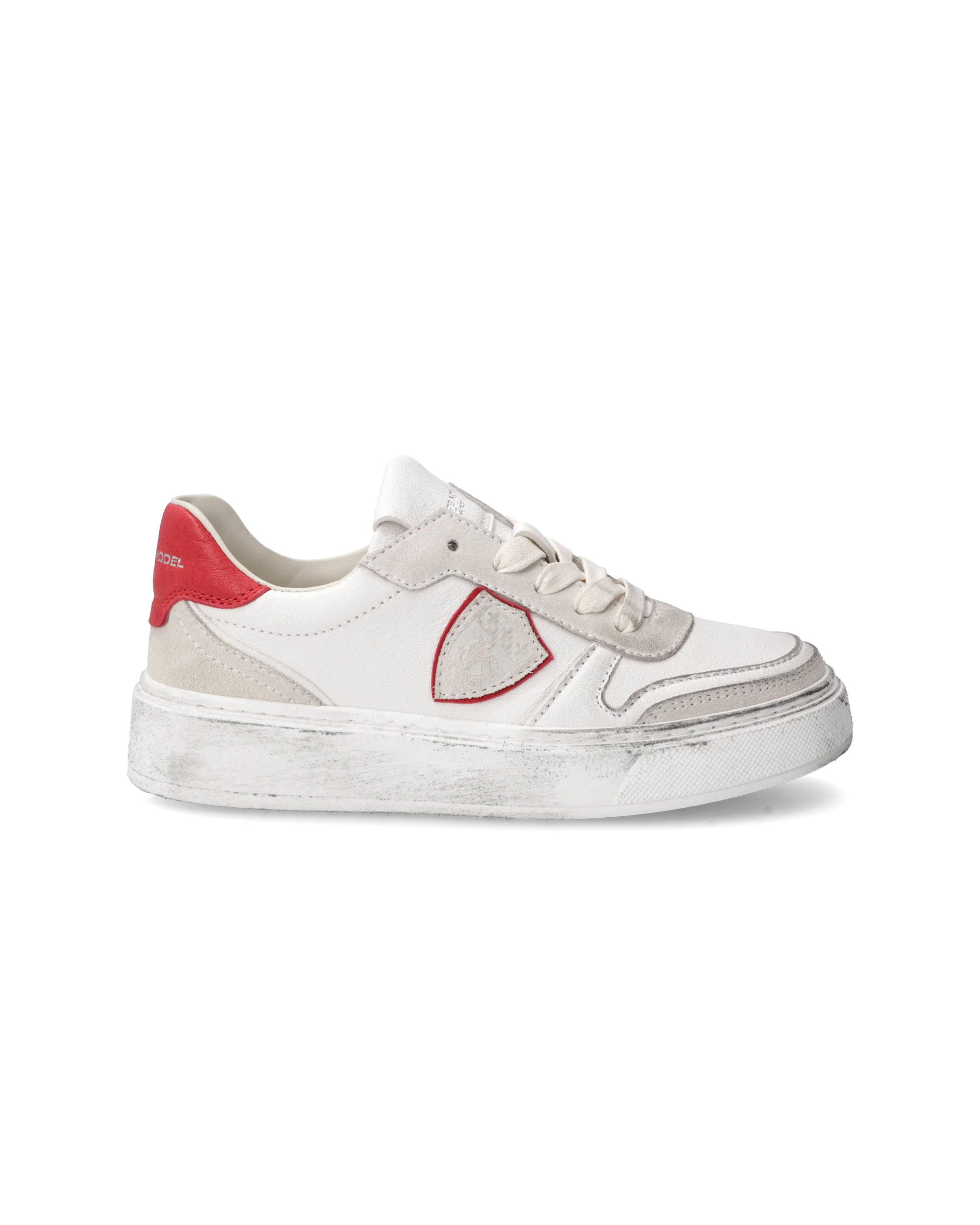 Sneakers Nice Tennis Kids, White Red