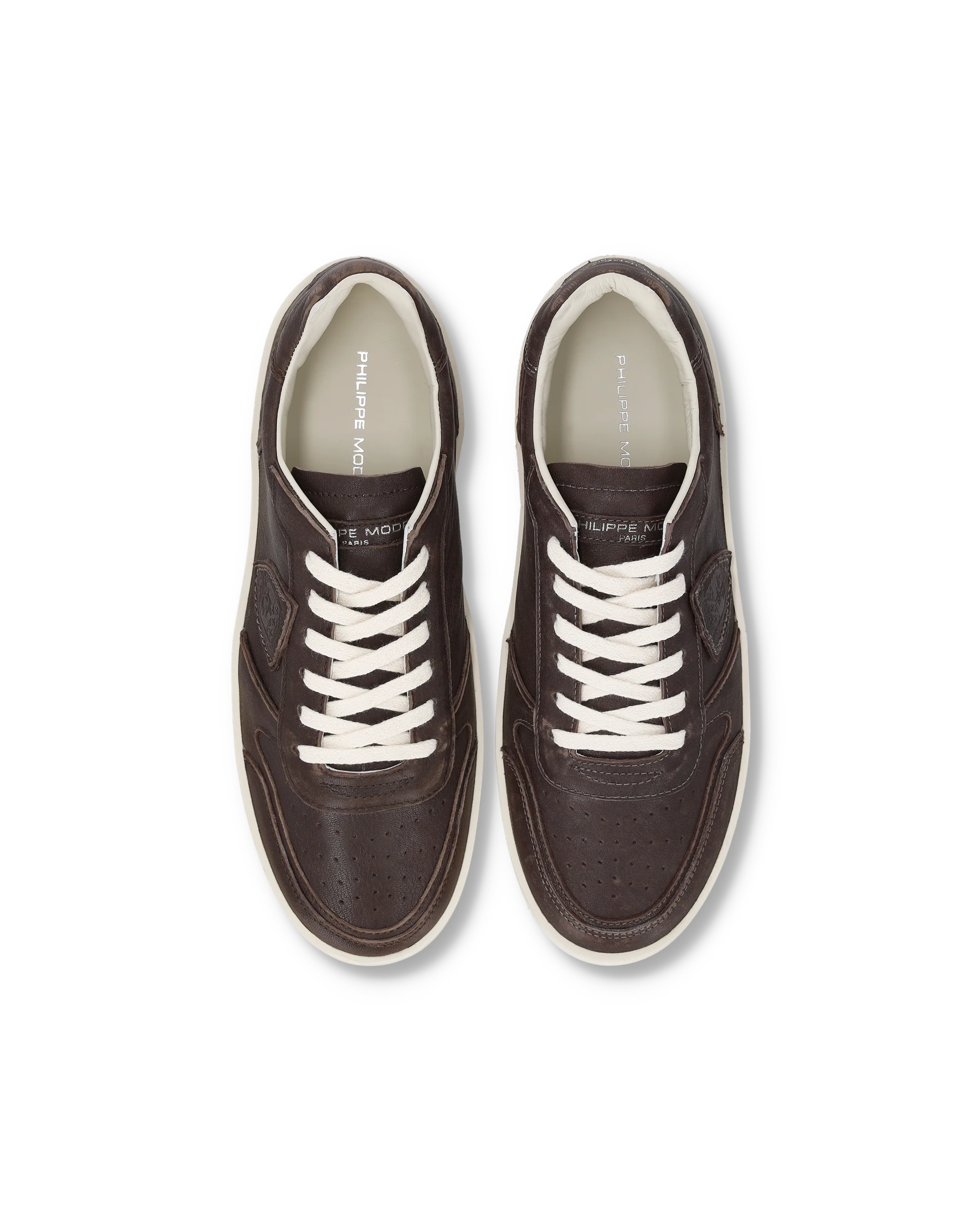 Sneakers Nice Tennis Men, Brown - Image 4