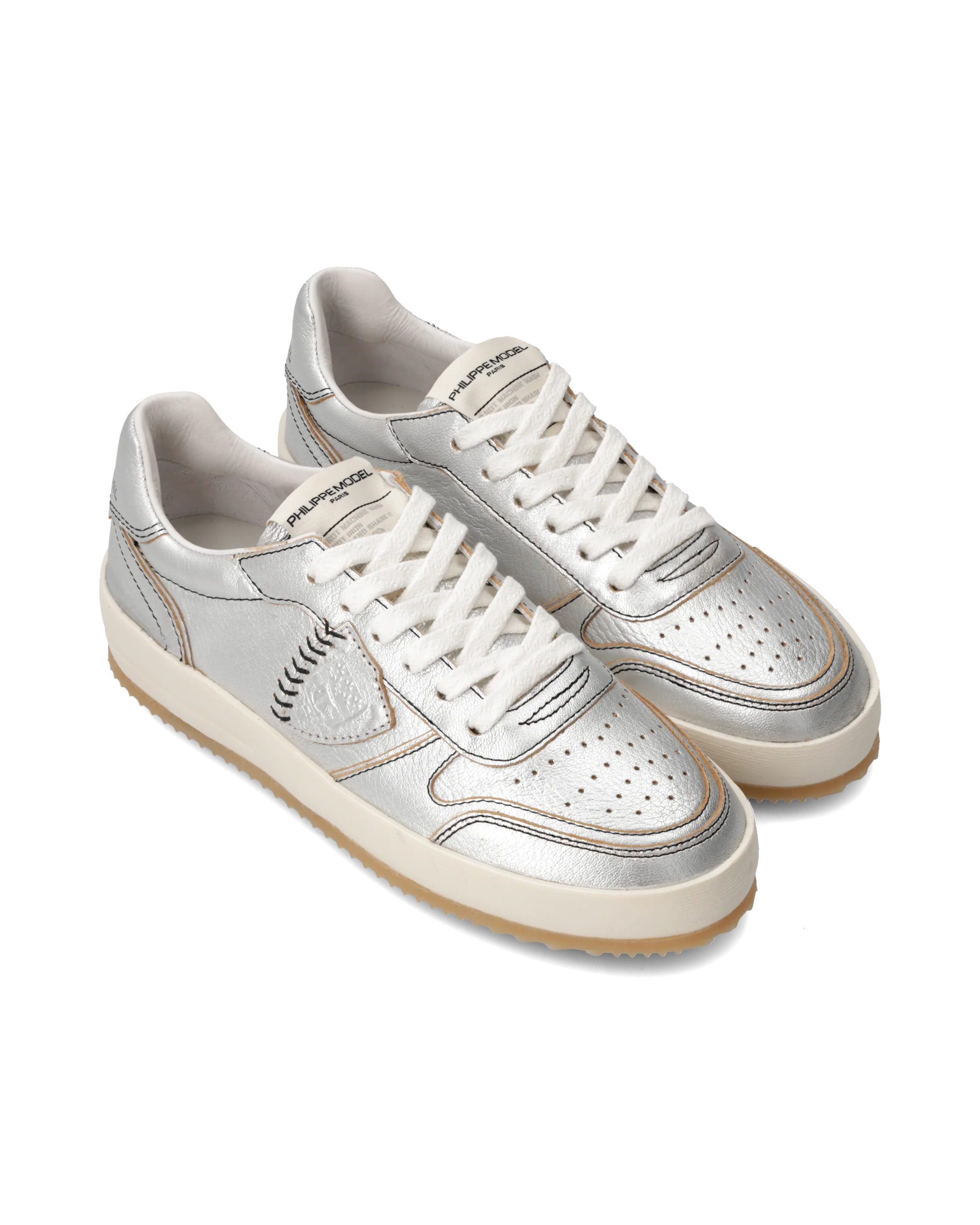 Sneakers Nice Tennis Women, Silver - Image 2