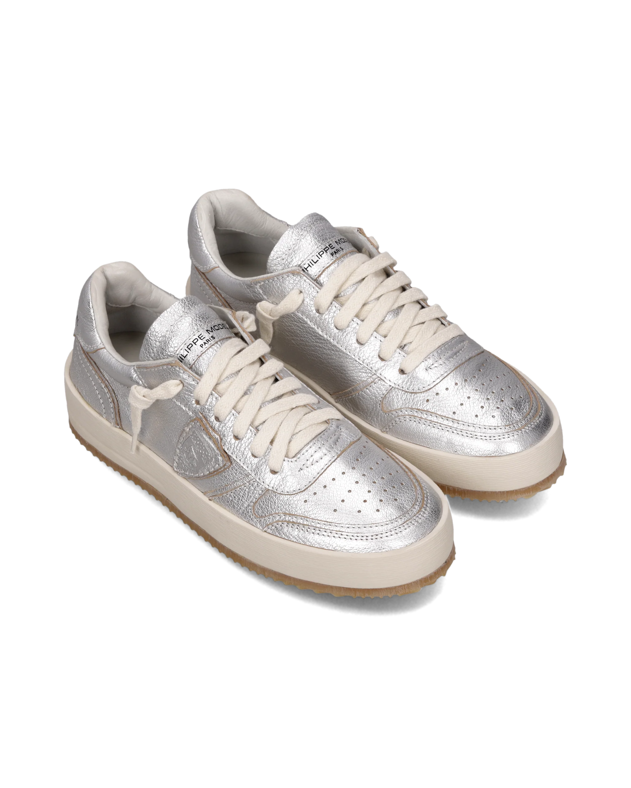 Sneakers Nice Tennis Women, Silver - Image 2