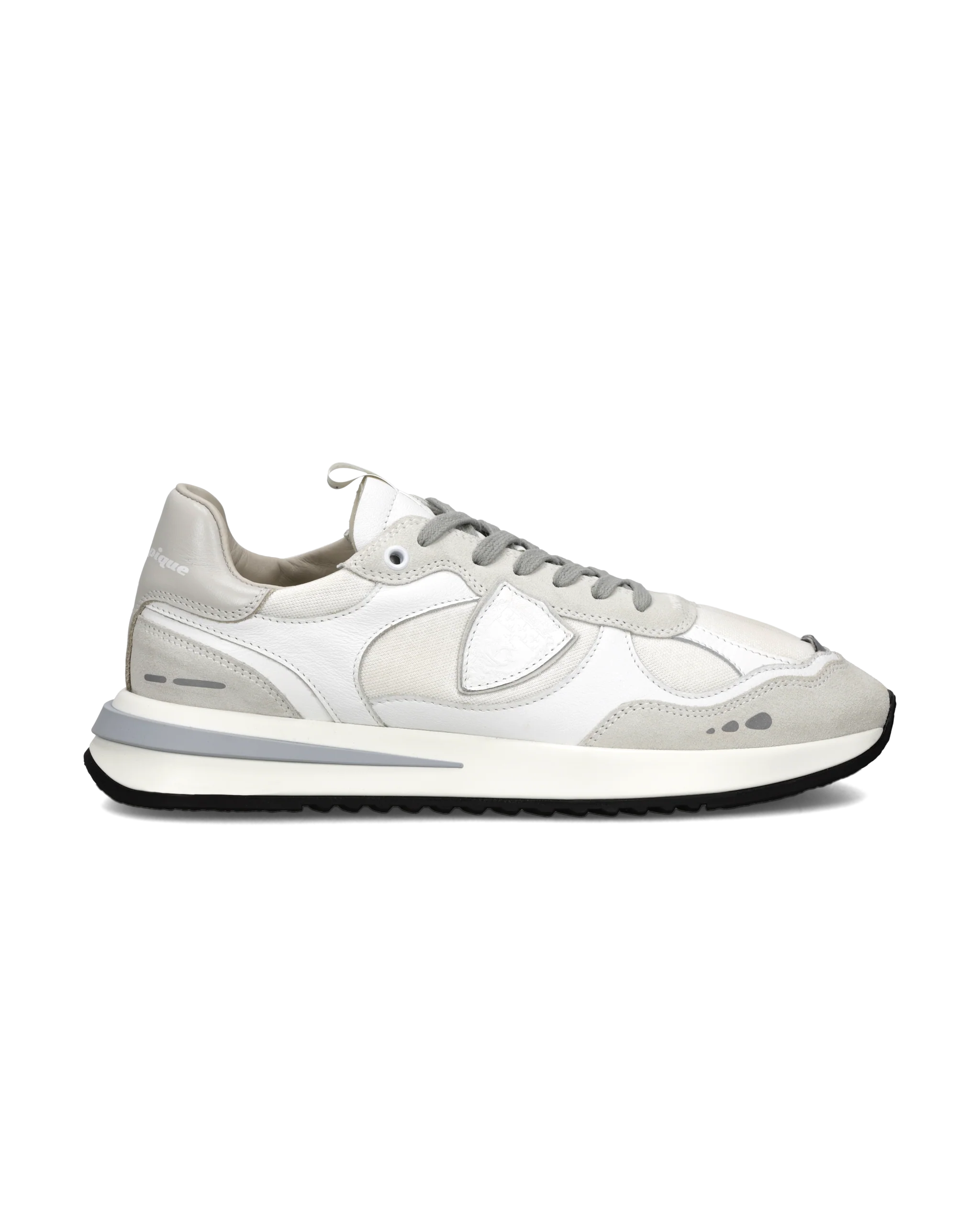 Sneaker Olympique Men, White Grey