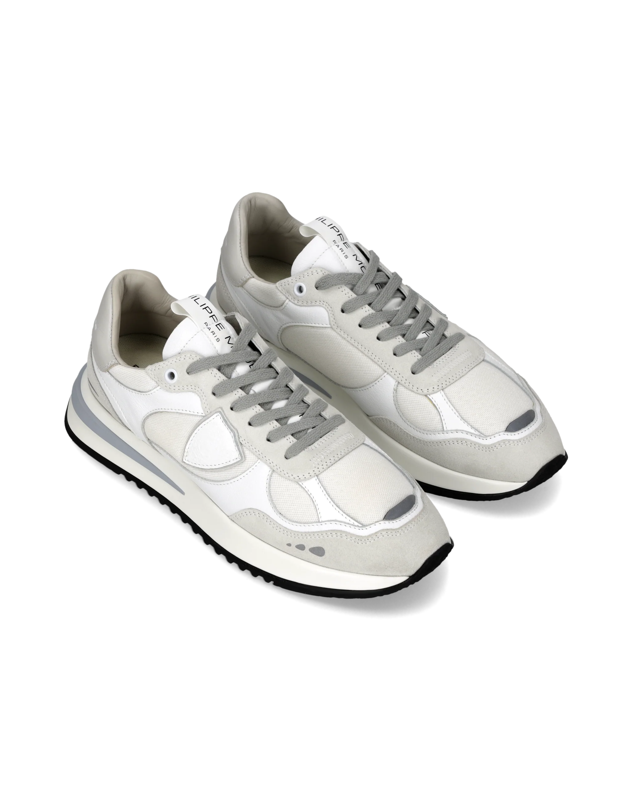 Sneaker Olympique Men, White Grey - Image 2