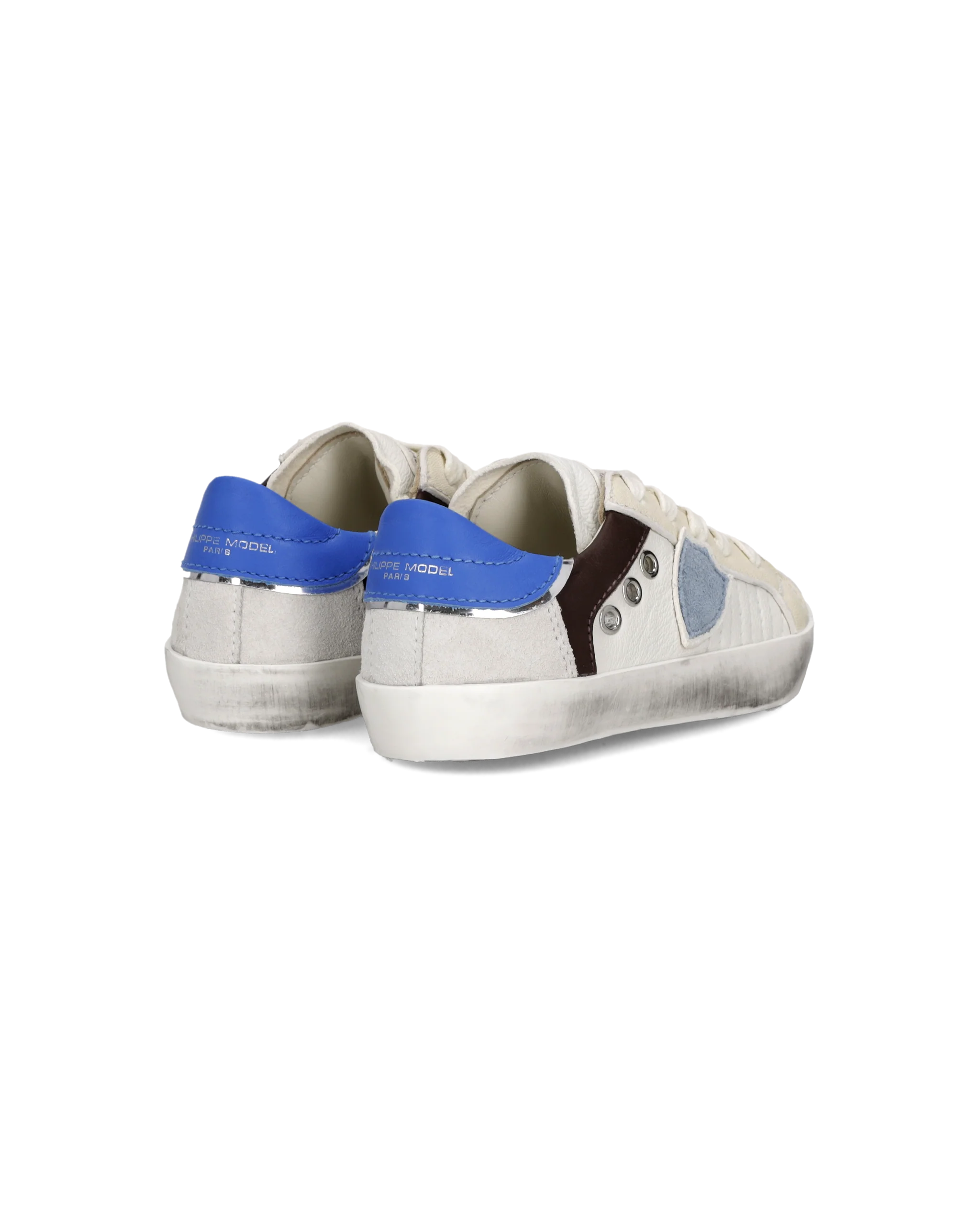 Sneaker Prsx Baby, White Blue Grey - Image 3