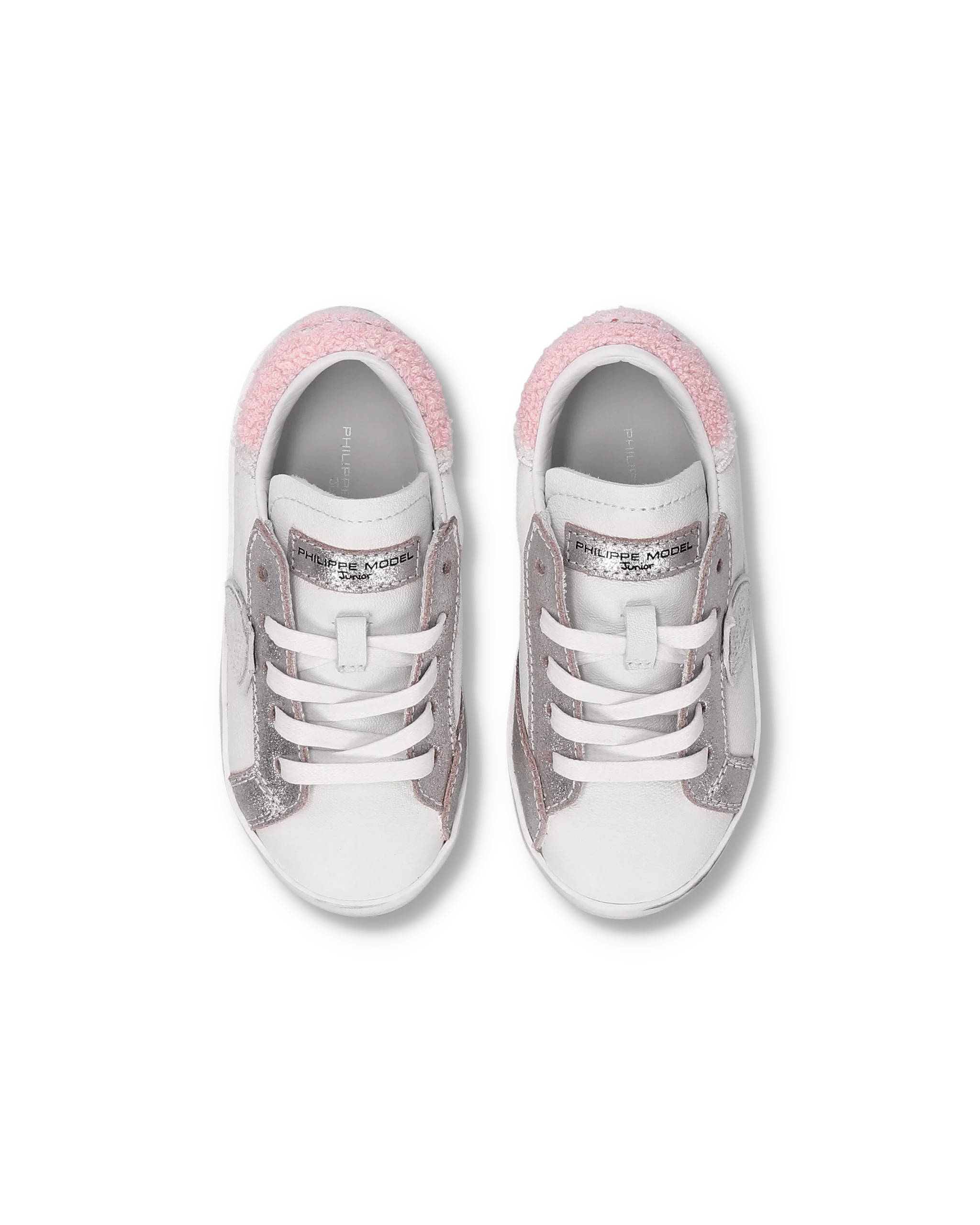 Sneakers Prsx Baby, White Pink - Image 4