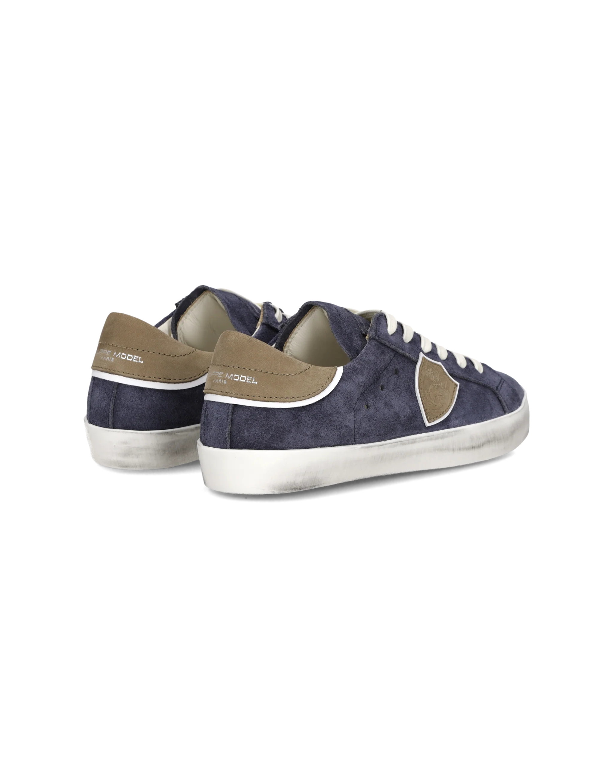 Sneaker Prsx Kids, Beige Blue - Image 3