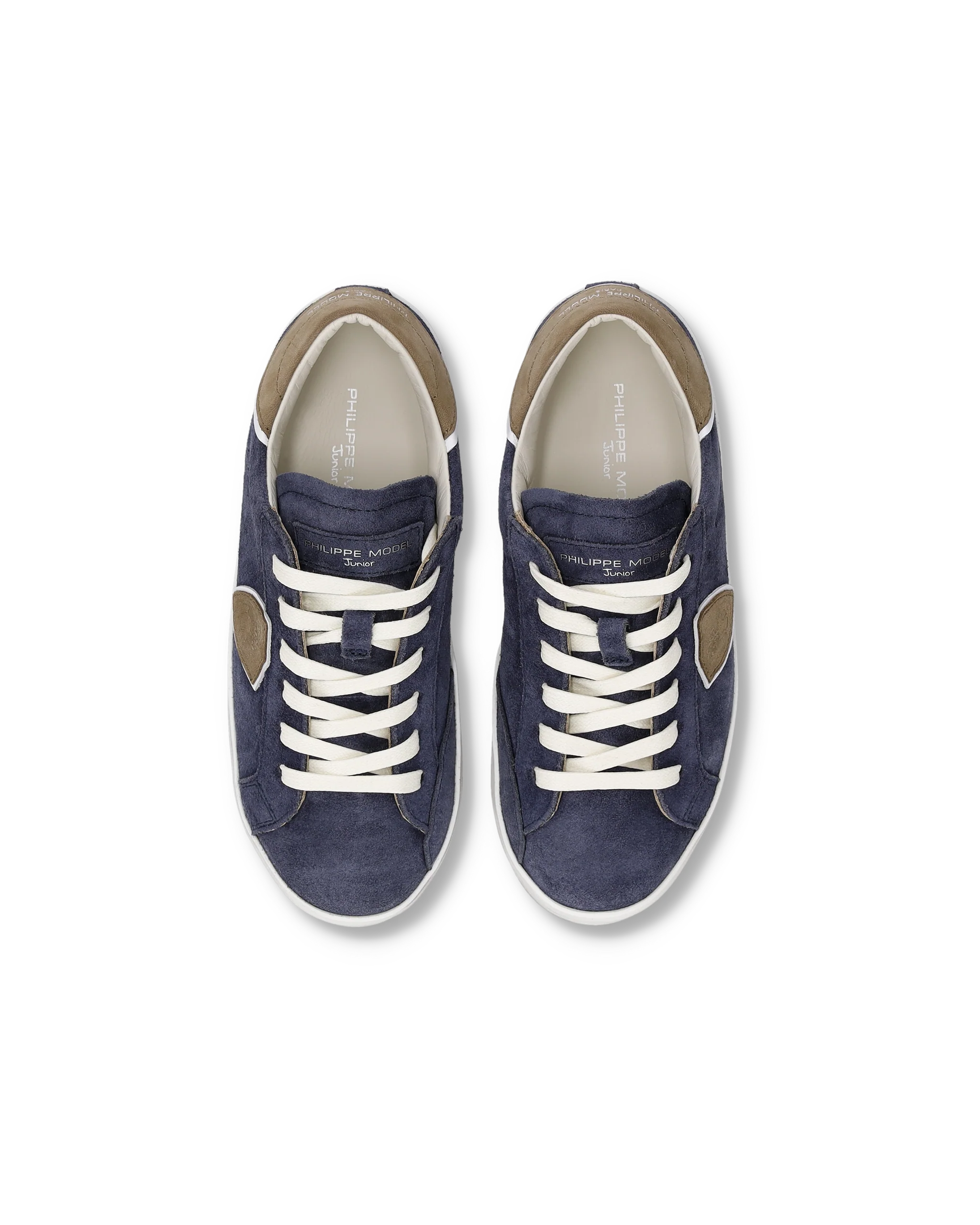 Sneaker Prsx Kids, Beige Blue - Image 4