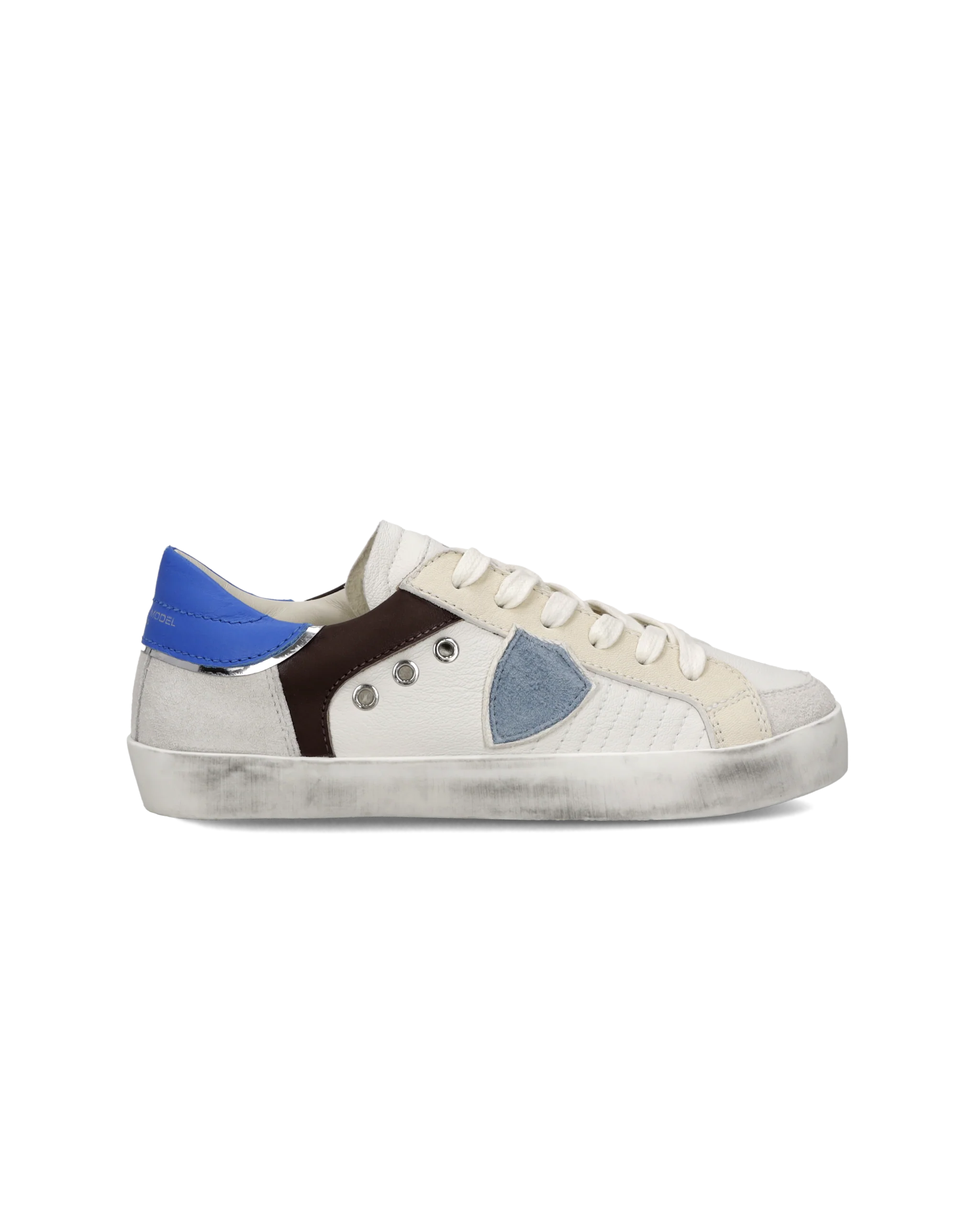 Sneaker Prsx Kids, White Blue Grey