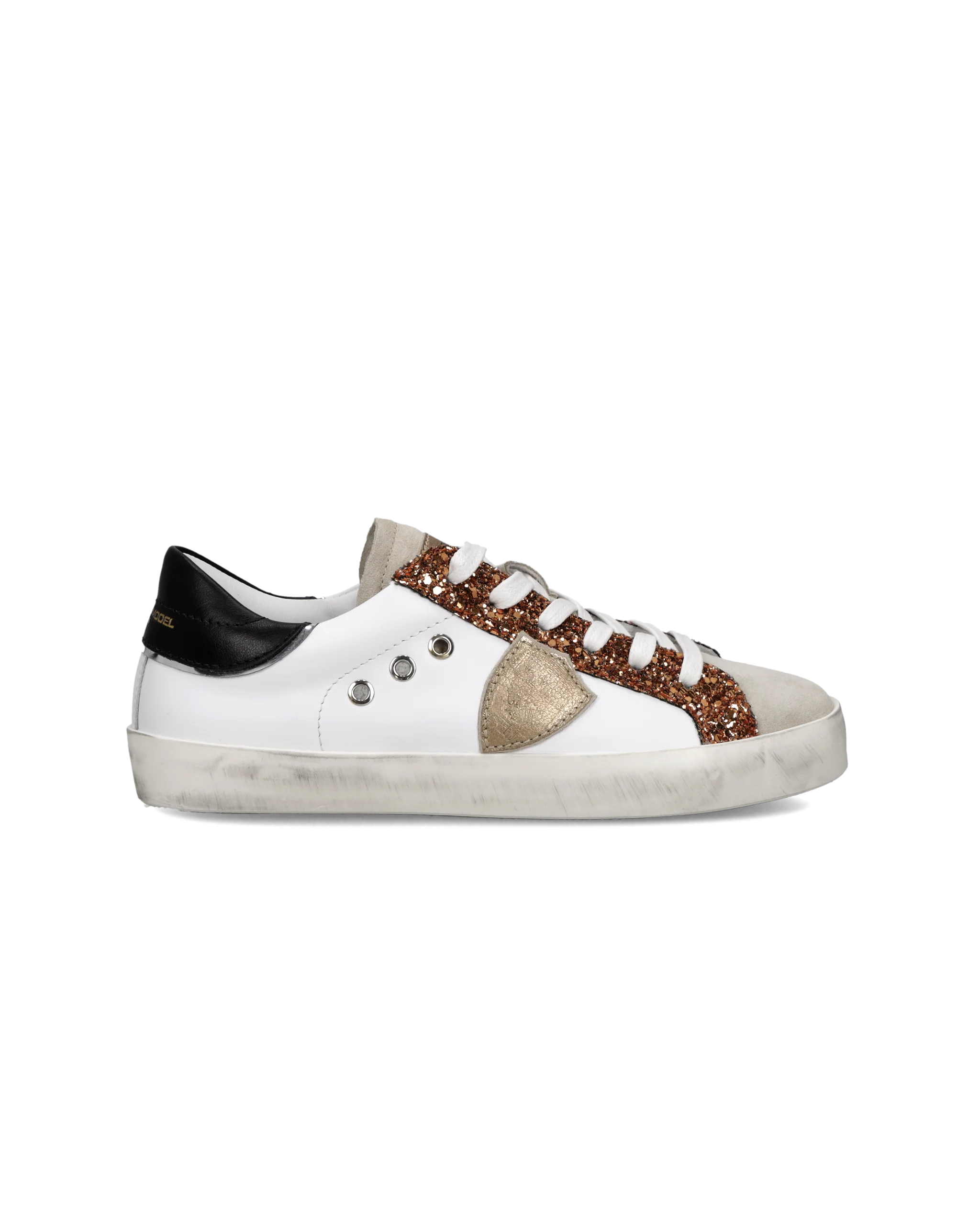 Sneaker Prsx Kids, White Cognac