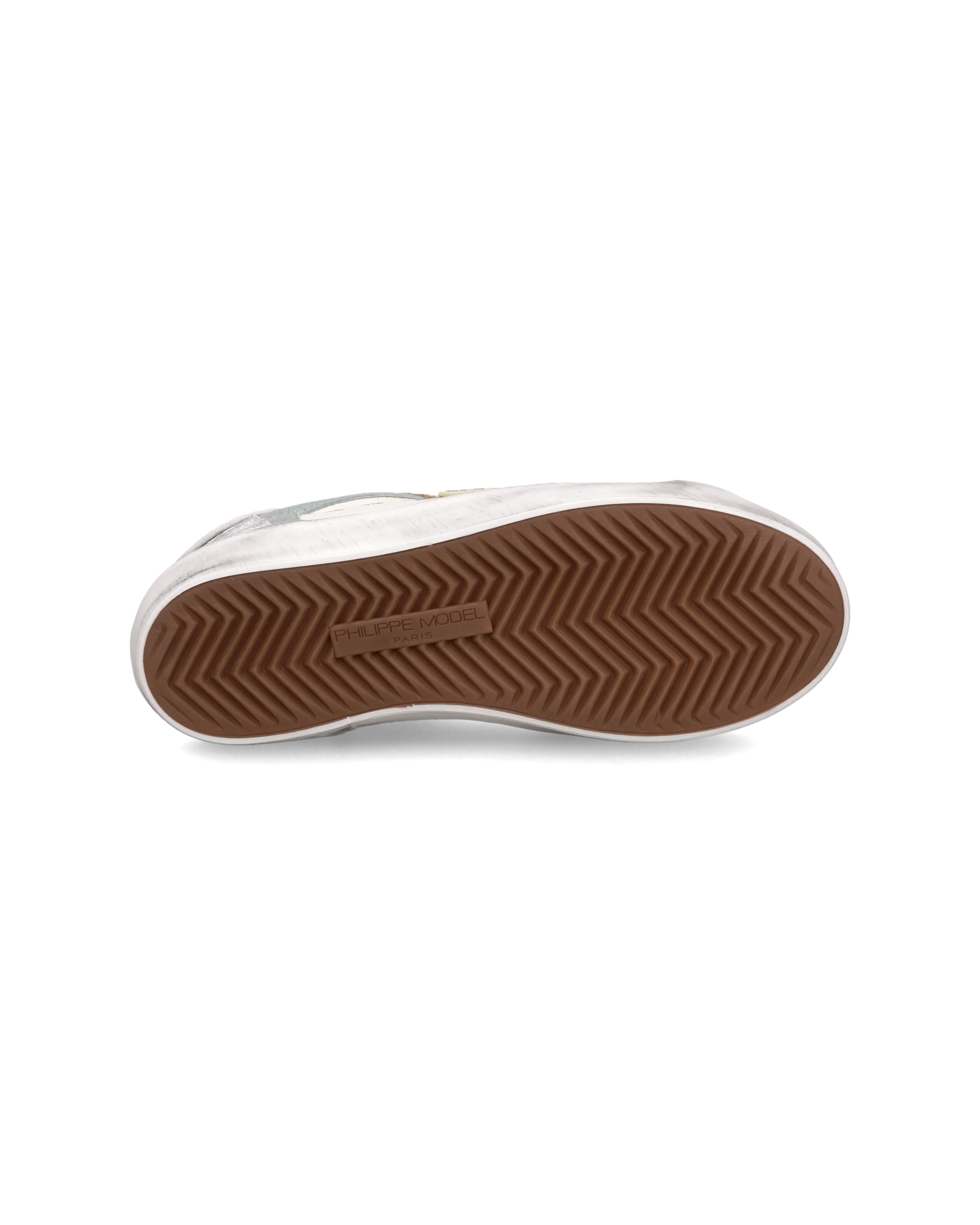Sneakers Prsx Kids, White Gold - Image 5