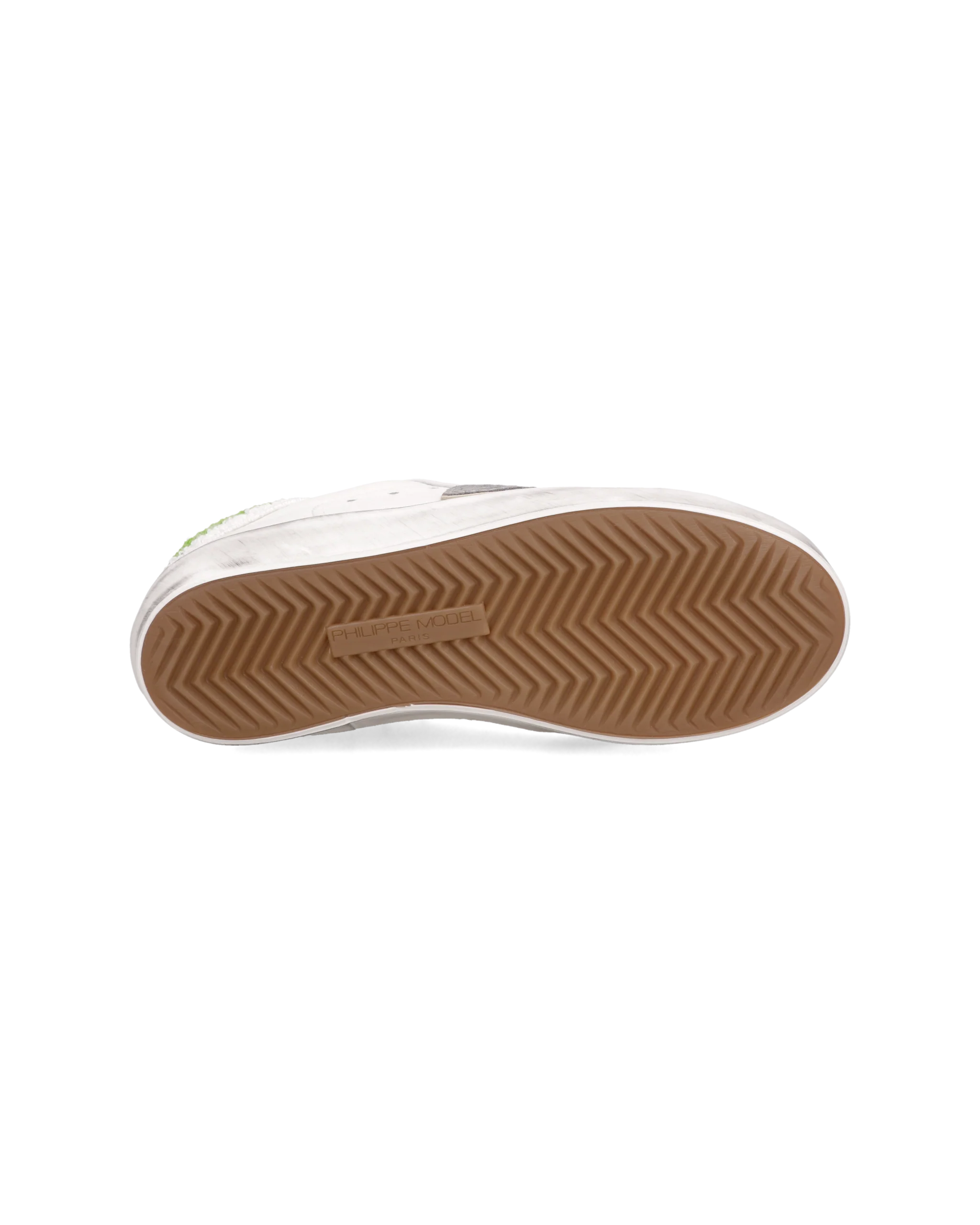Sneakers Prsx Kids, White Green - Image 5
