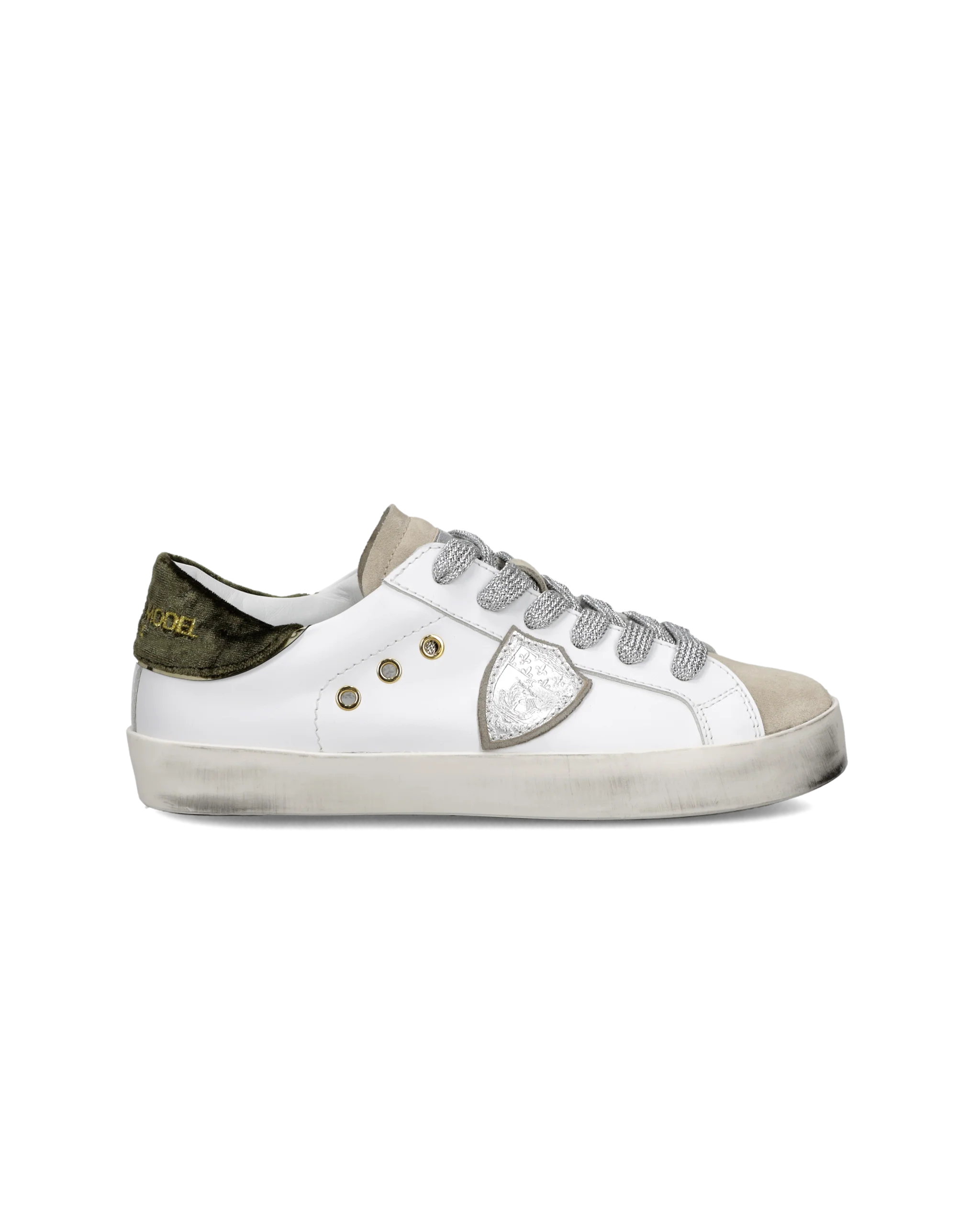 Sneaker Prsx Kids, White Military Green