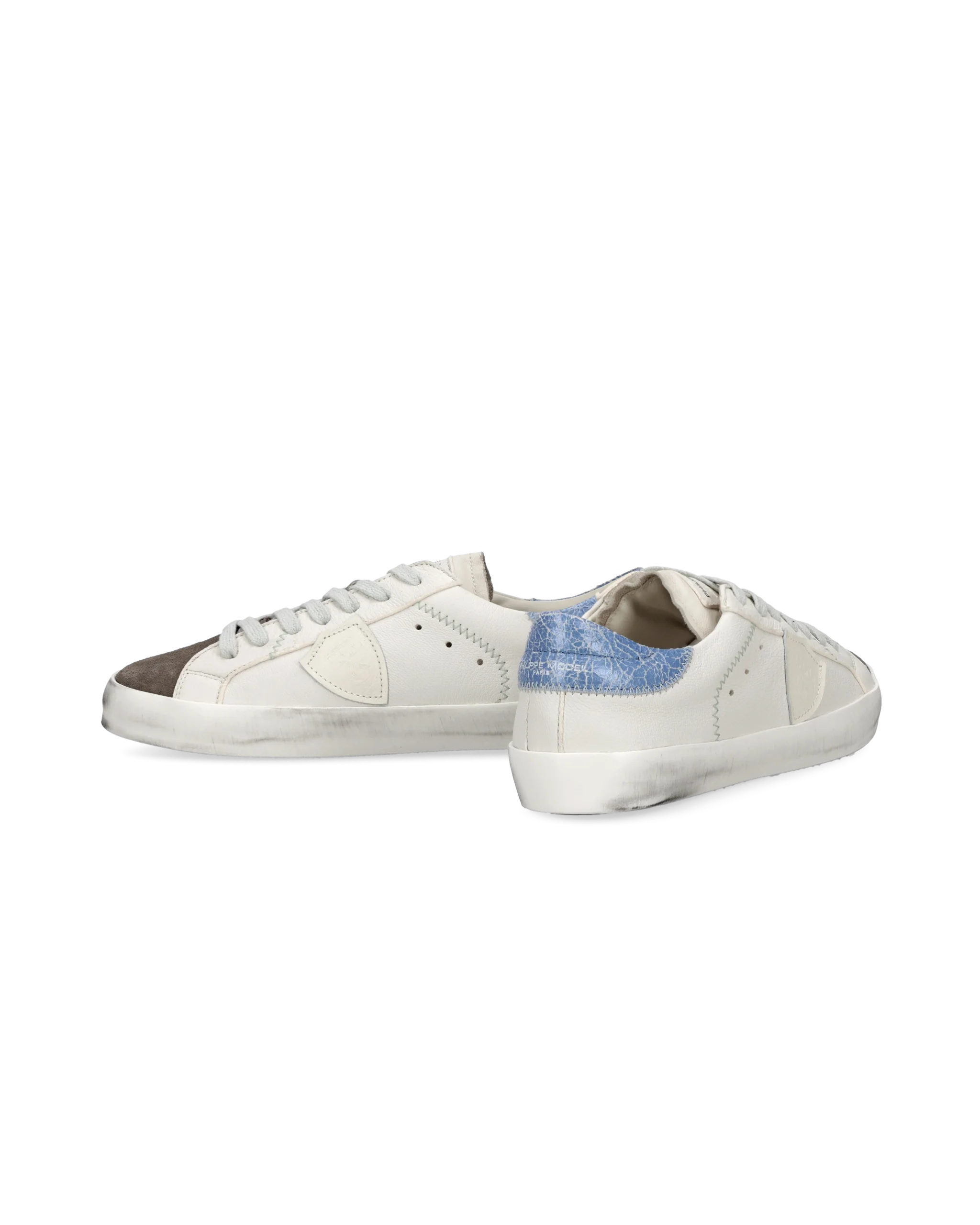 Sneaker Prsx Junior, White Light Blue - Image 6