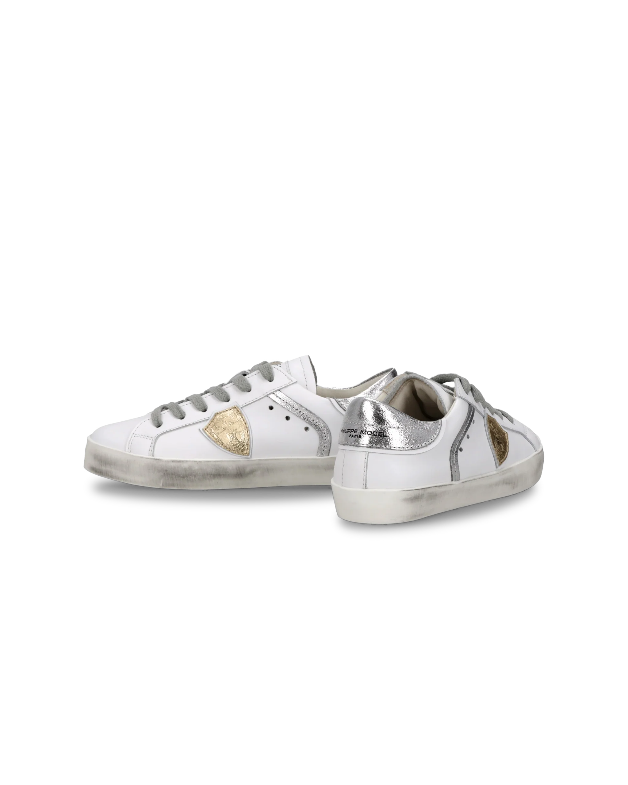 Sneaker Prsx Kids, White Silver - Image 6