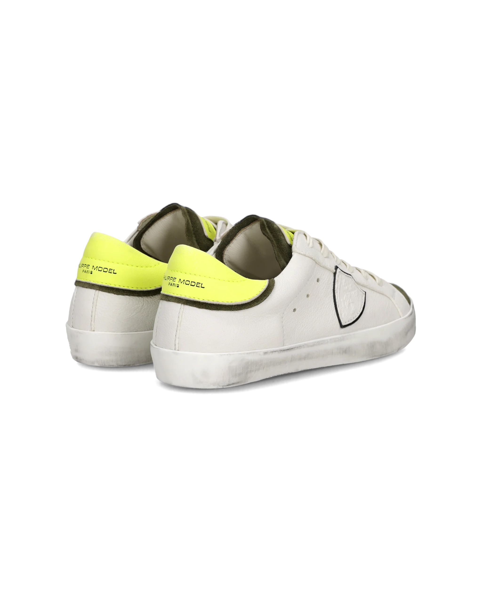Sneaker Prsx Kids, White Yellow - Image 3