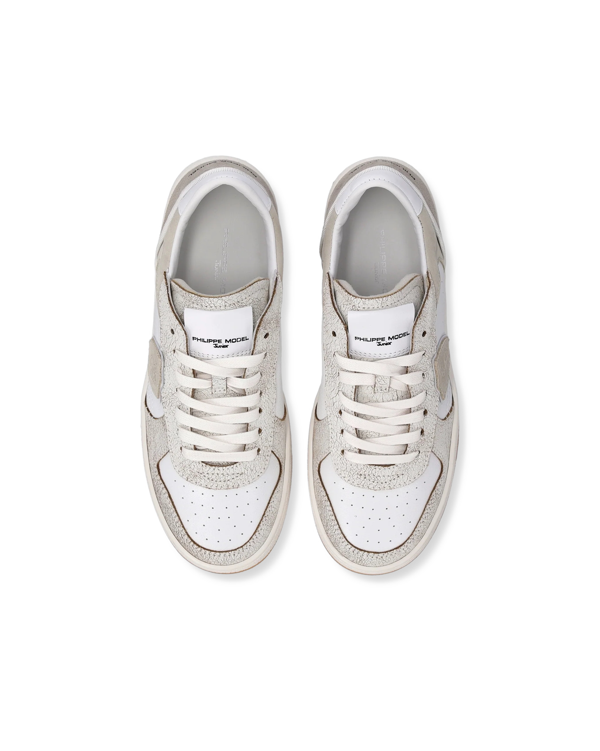 Sneaker Pgal Junior, White Grey - Image 4