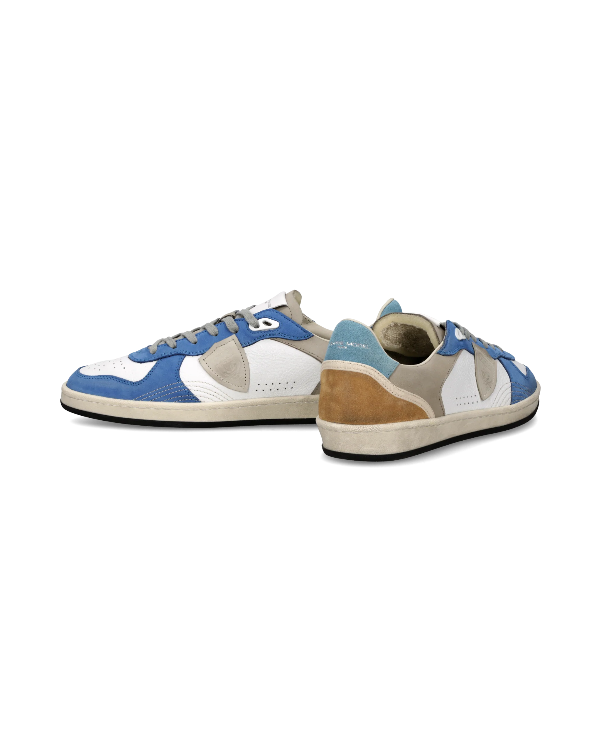 Sneakers Pgal Men, White Blue - Image 6