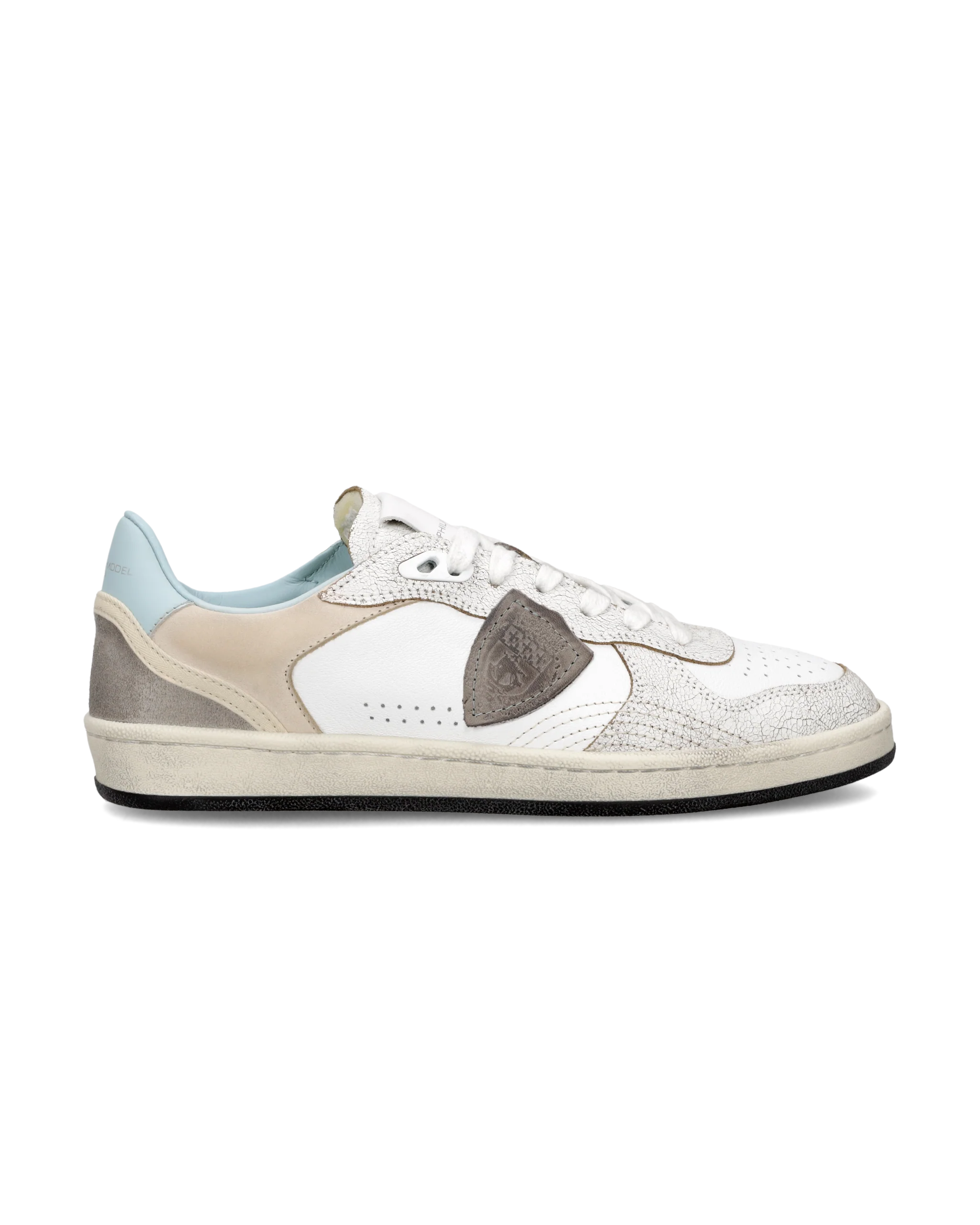 Sneakers Pgal Men, White Sky Blue