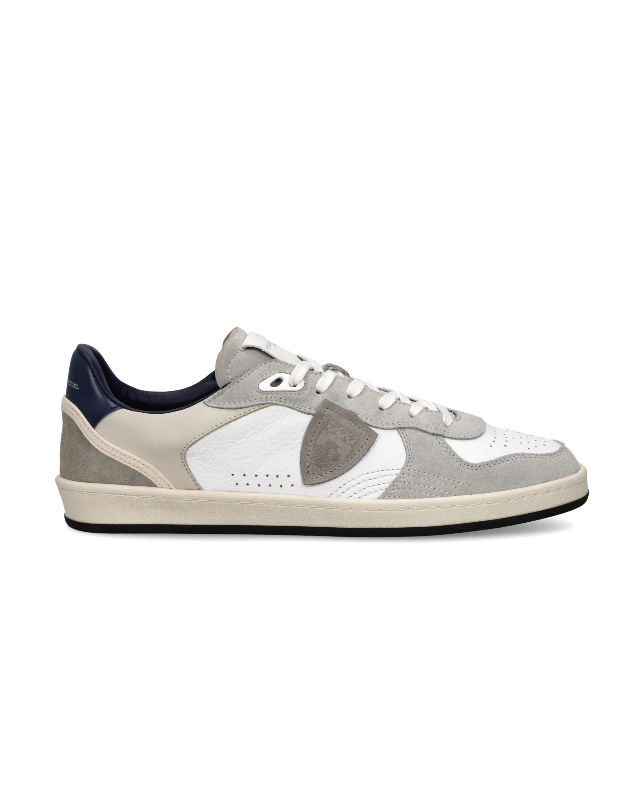 Sneakers Pgal Men, White Grey Blue