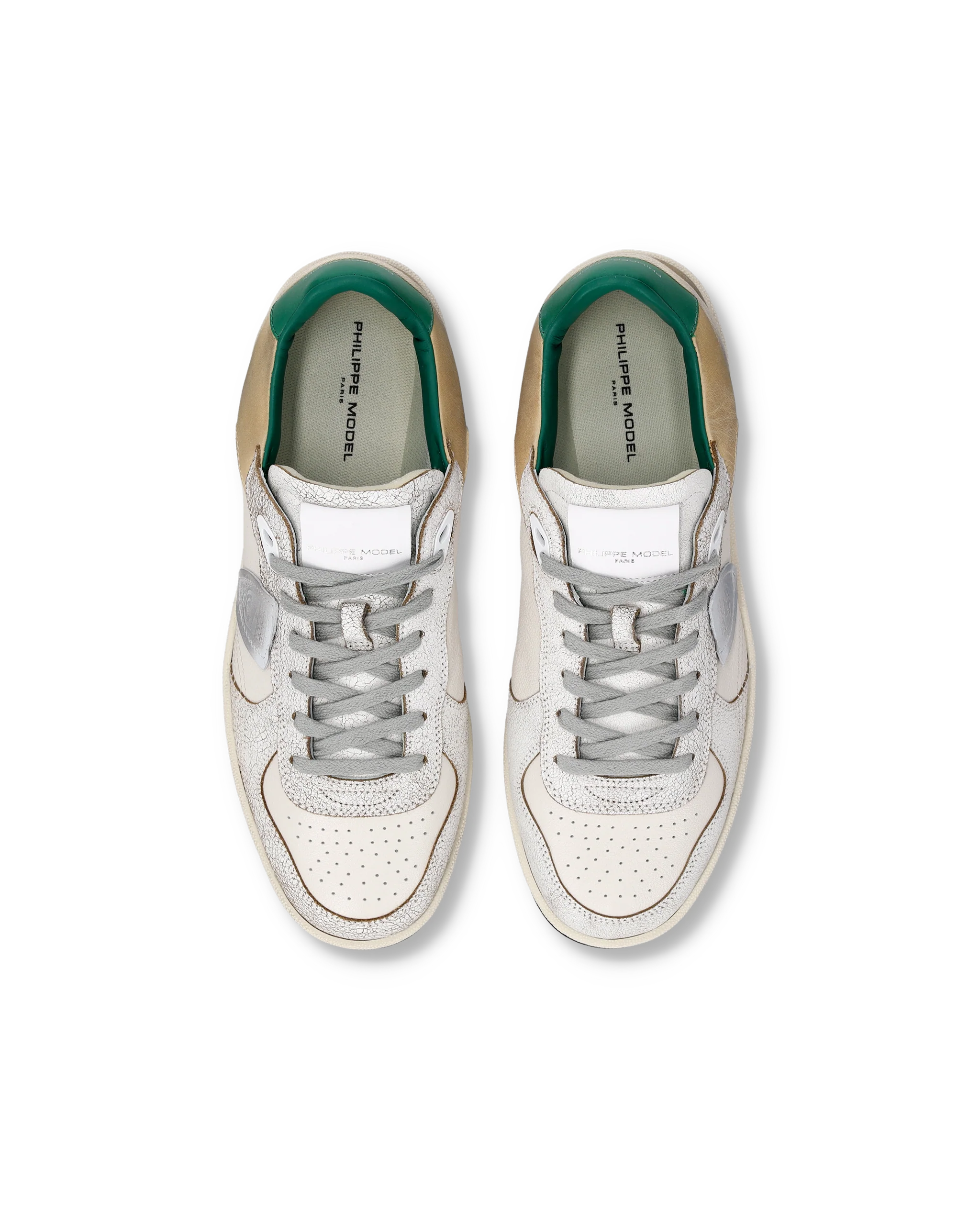 Sneakers Pgal Women, White Green - Image 4