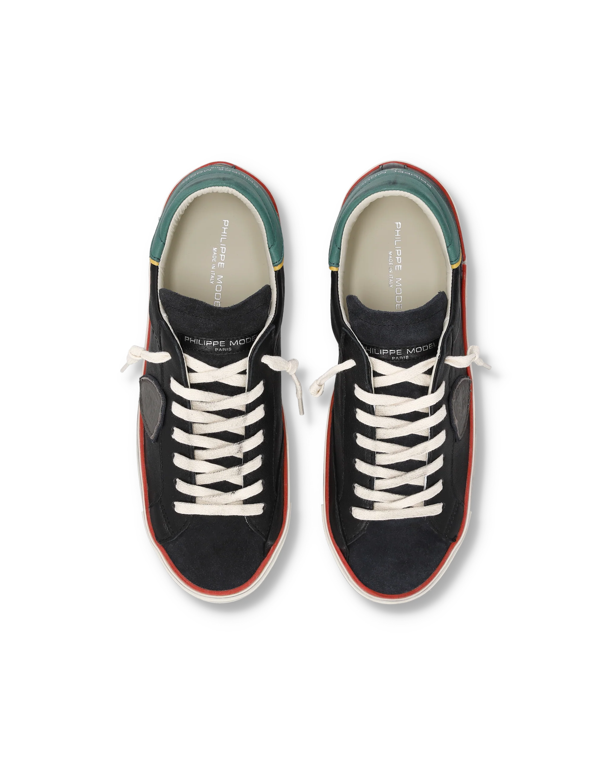 Sneakers Prsx Tennis Men, Black Bottle Green - Image 4