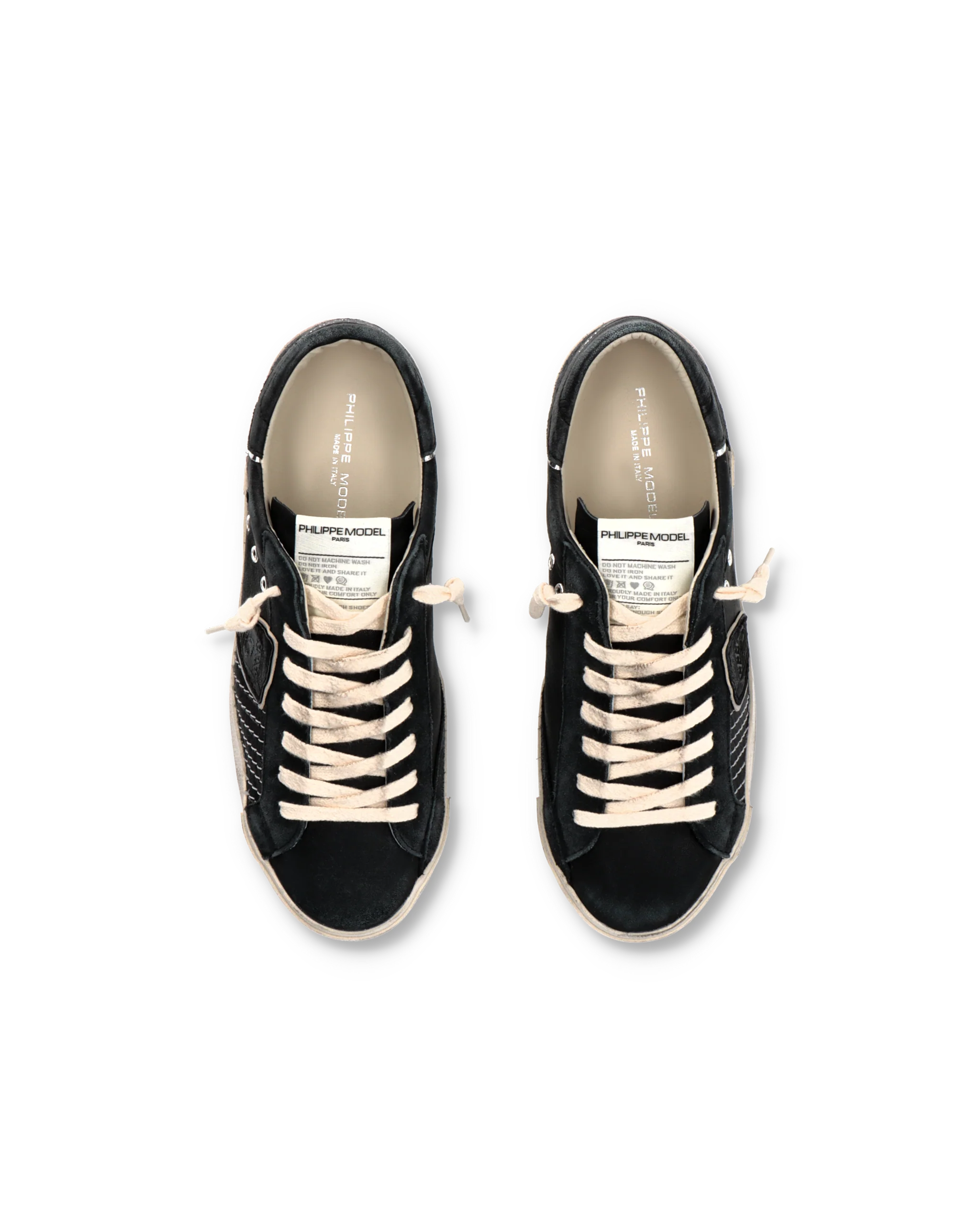 Sneakers Low-Top Prsx Tennis Men, Black - Image 4