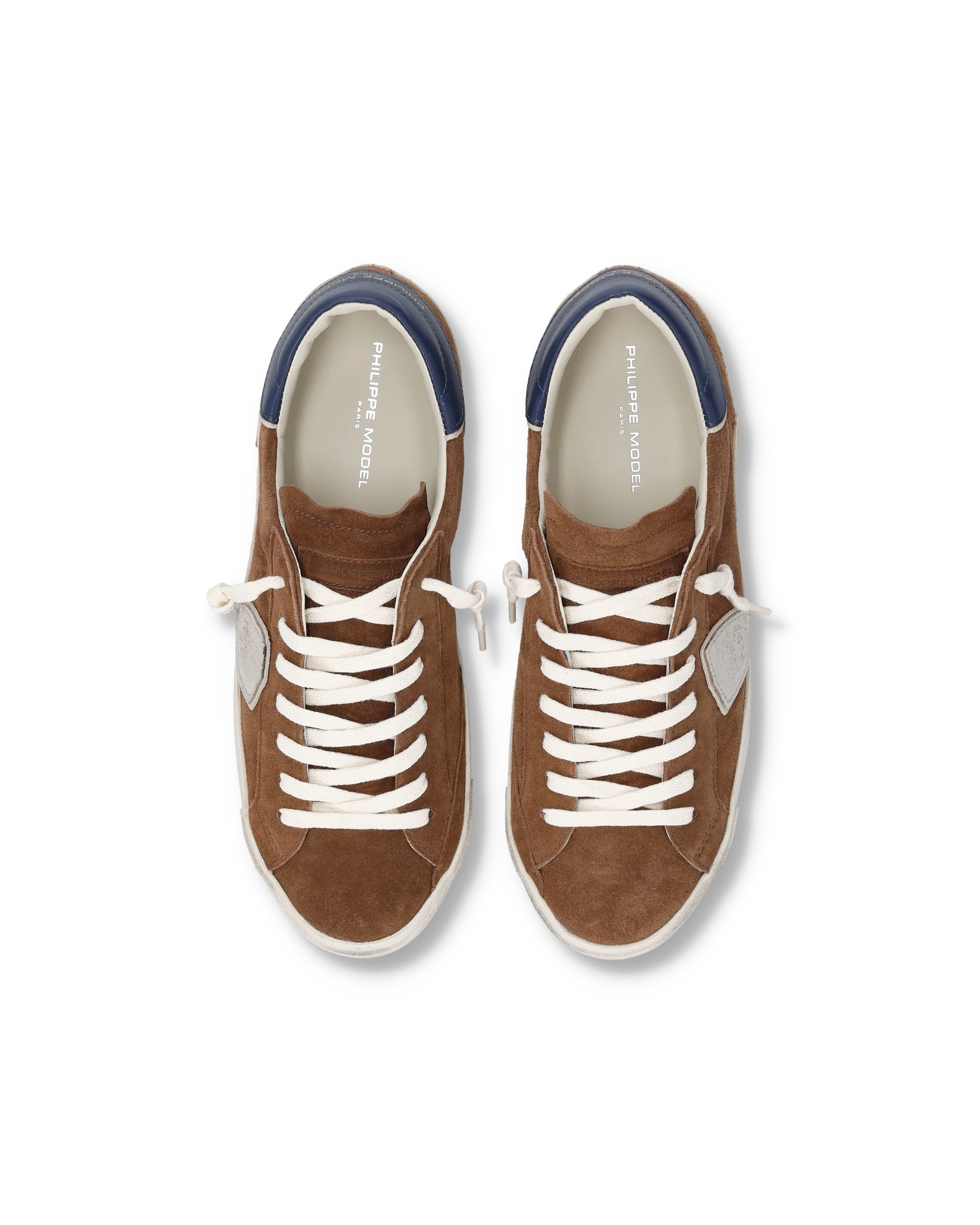 Sneakers Prsx Men, Brown Blue - Image 4