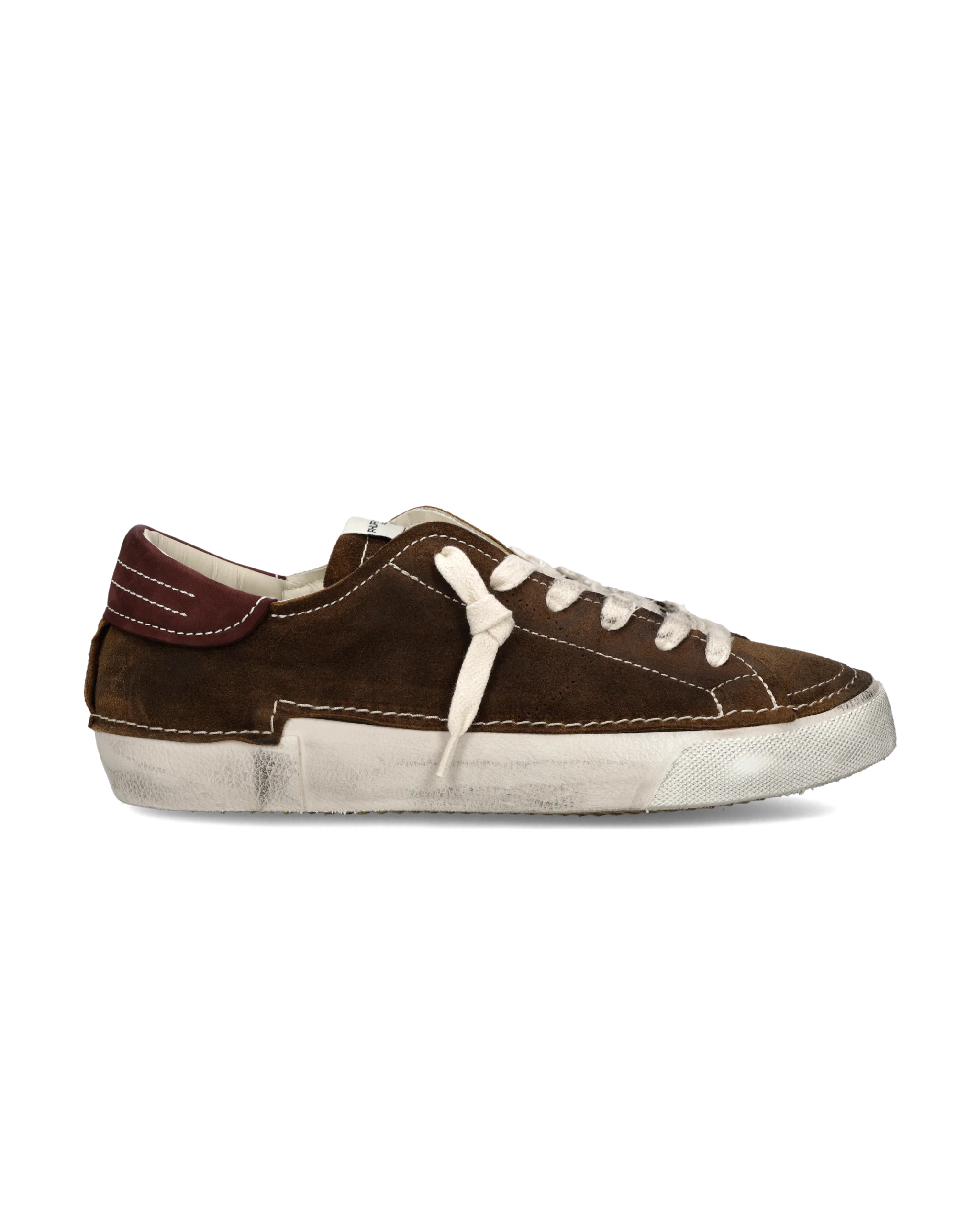 Sneakers Prsx Tennis Men, Brown Burgundy