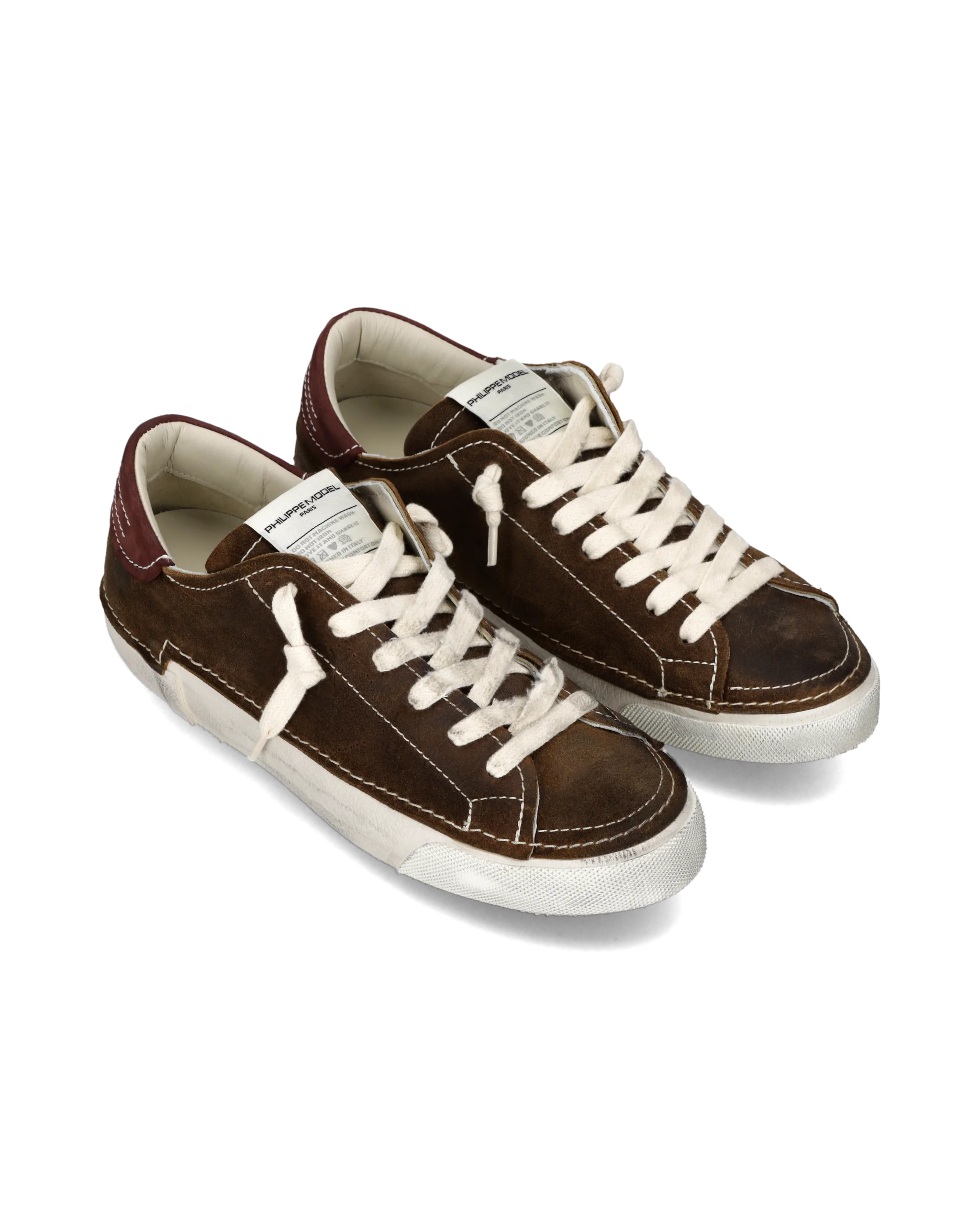 Sneakers Prsx Tennis Men, Brown Burgundy - Image 2