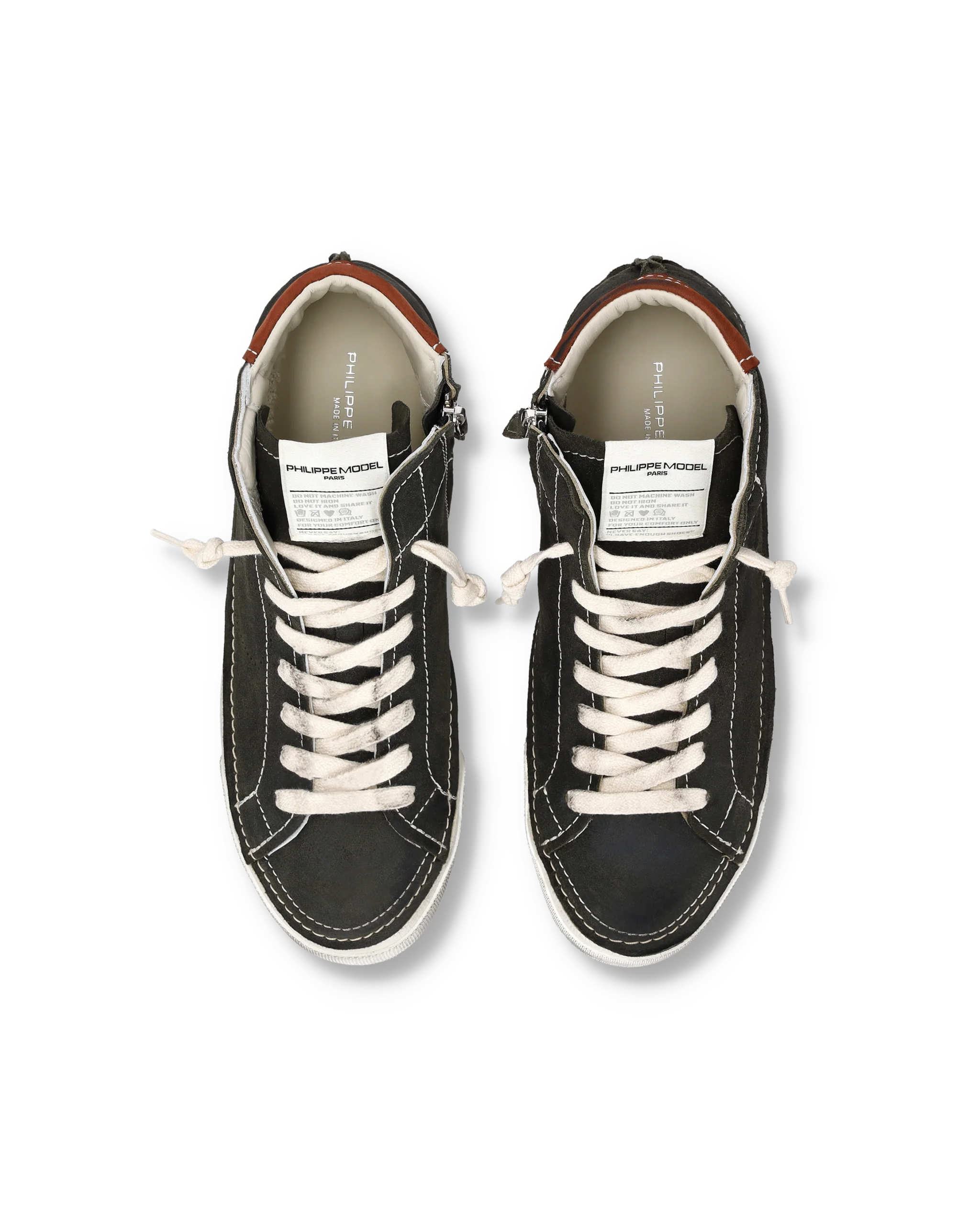 Sneakers Prsx Tennis Men, Military Green Brown - Image 4