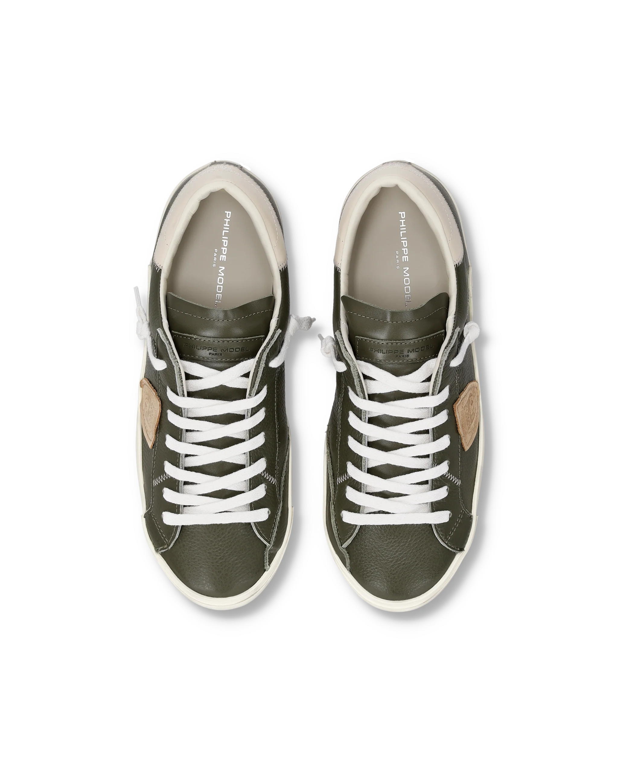 Sneakers Prsx Men, Military Green Beige - Image 4