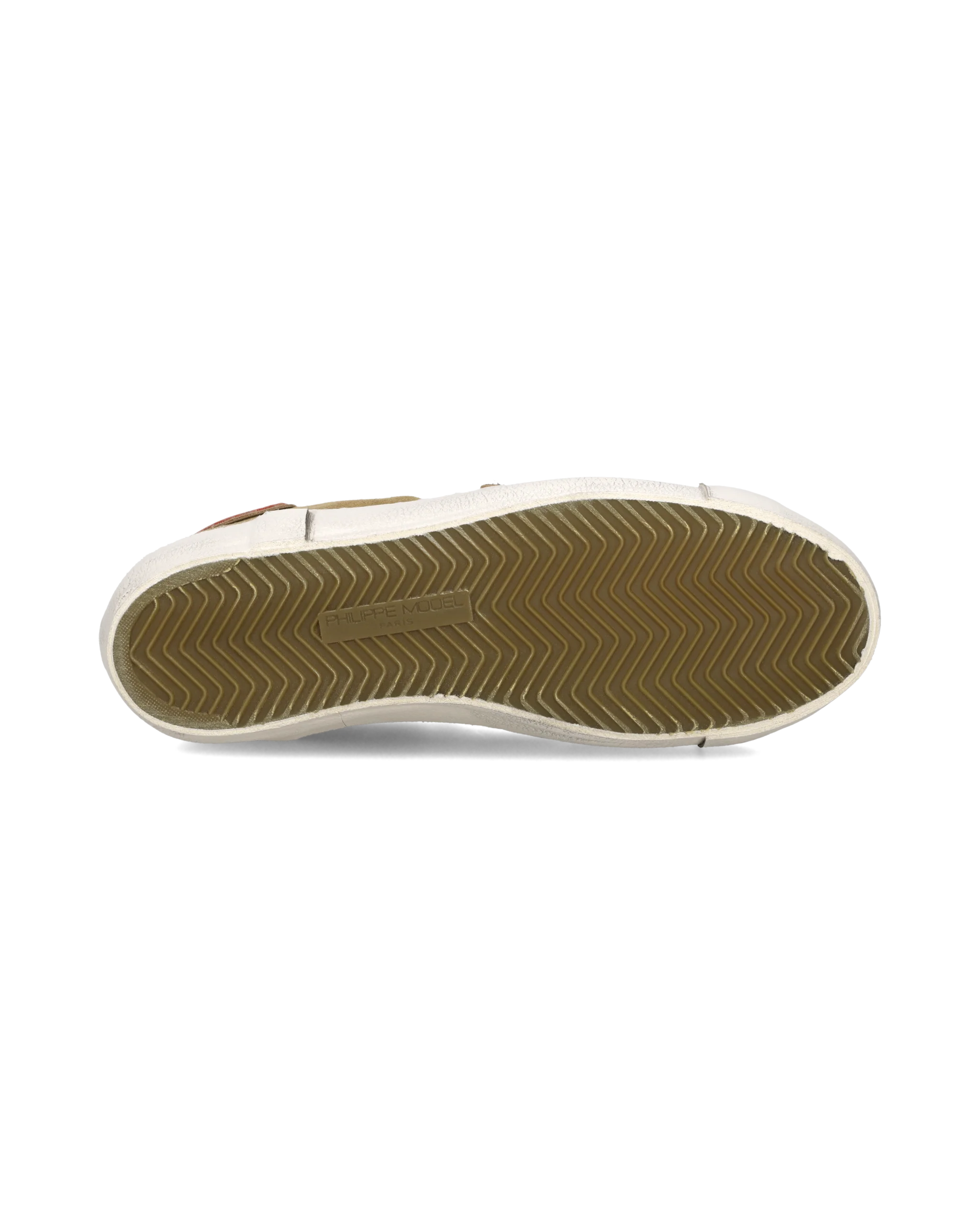 Sneakers Prsx Men, Beige Red - Image 5