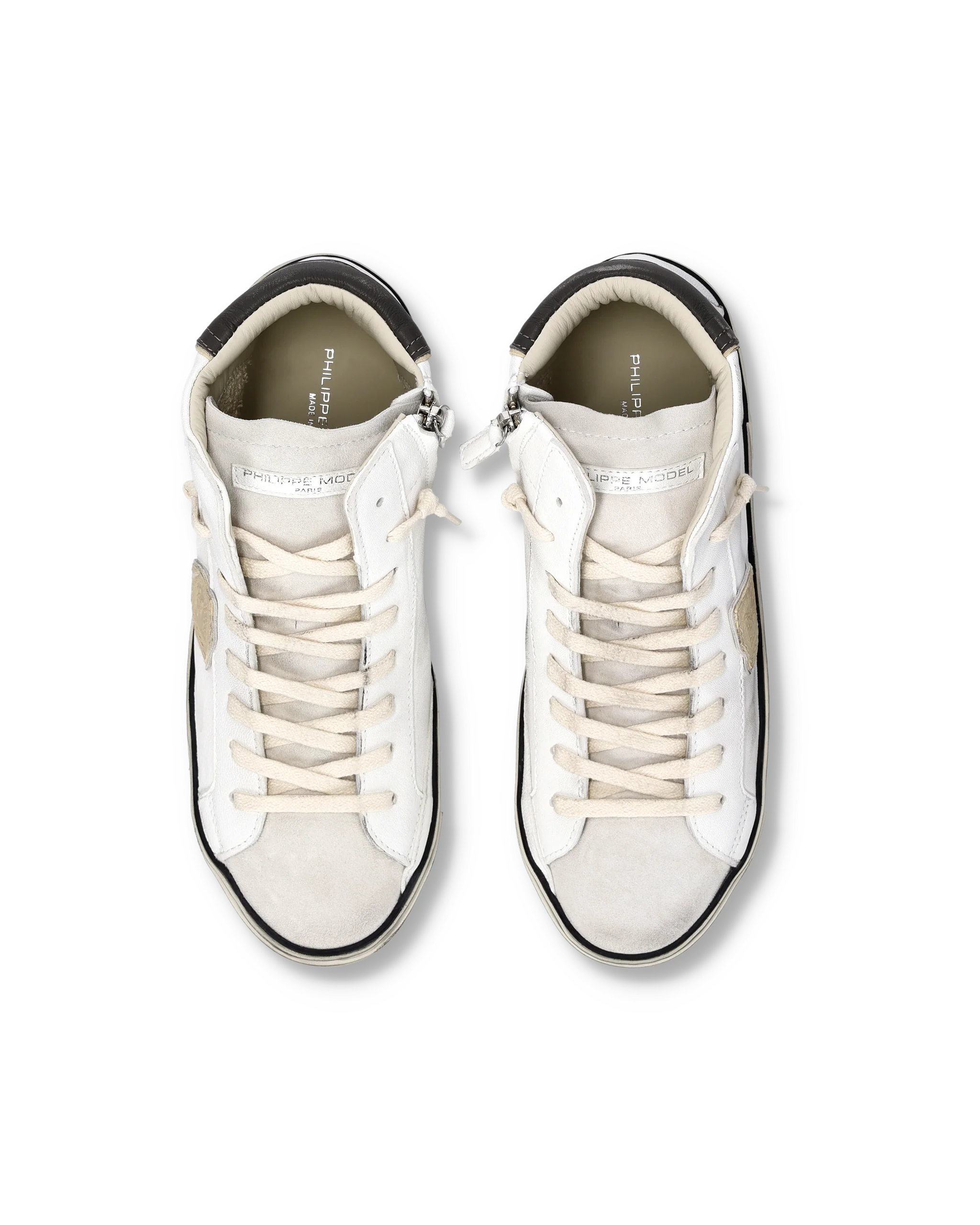 Sneakers Prsx Tennis Men, White Beige - Image 4