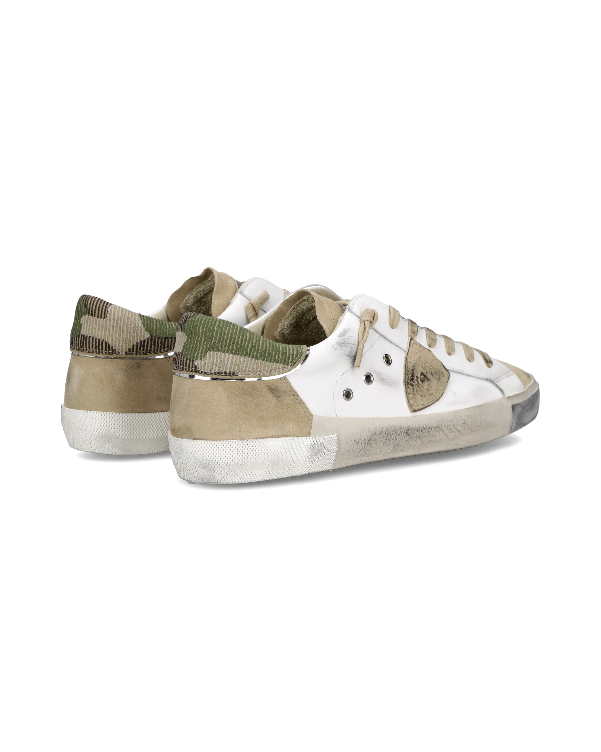 Sneakers Prsx Tennis Men, White Beige - Image 3