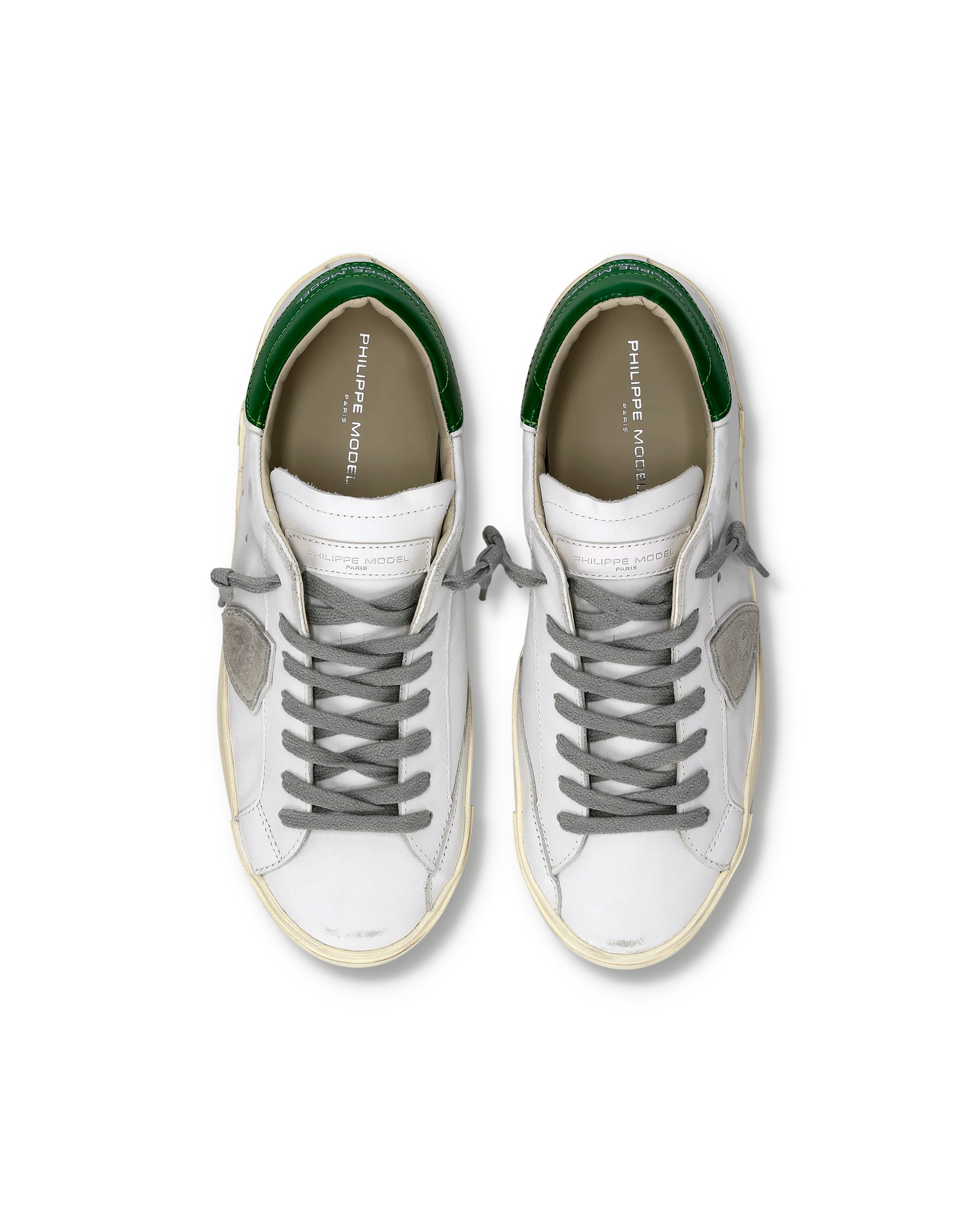 Sneakers Prsx Men, White Bottle Green - Image 4
