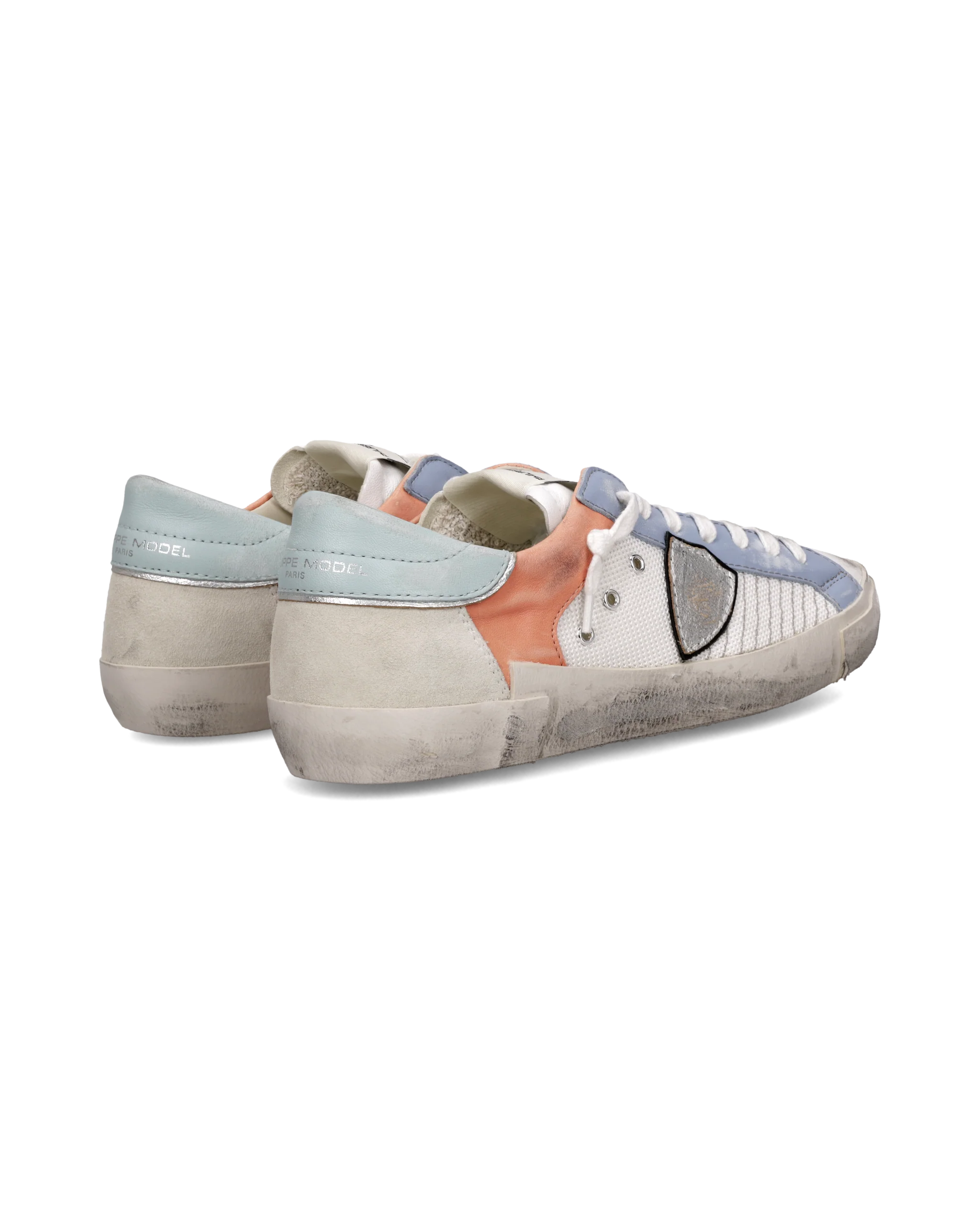 Sneakers Prsx Tennis Men, White Light Blue - Image 3