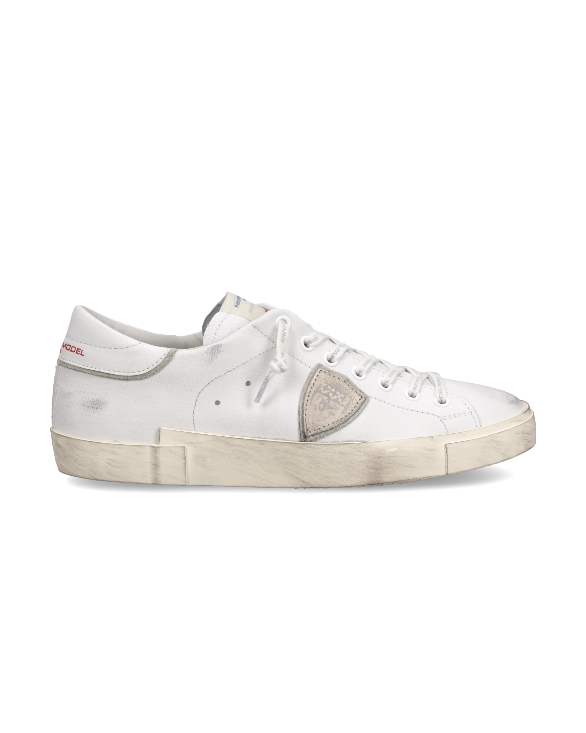 Sneakers Prsx Men with drapeau label, White