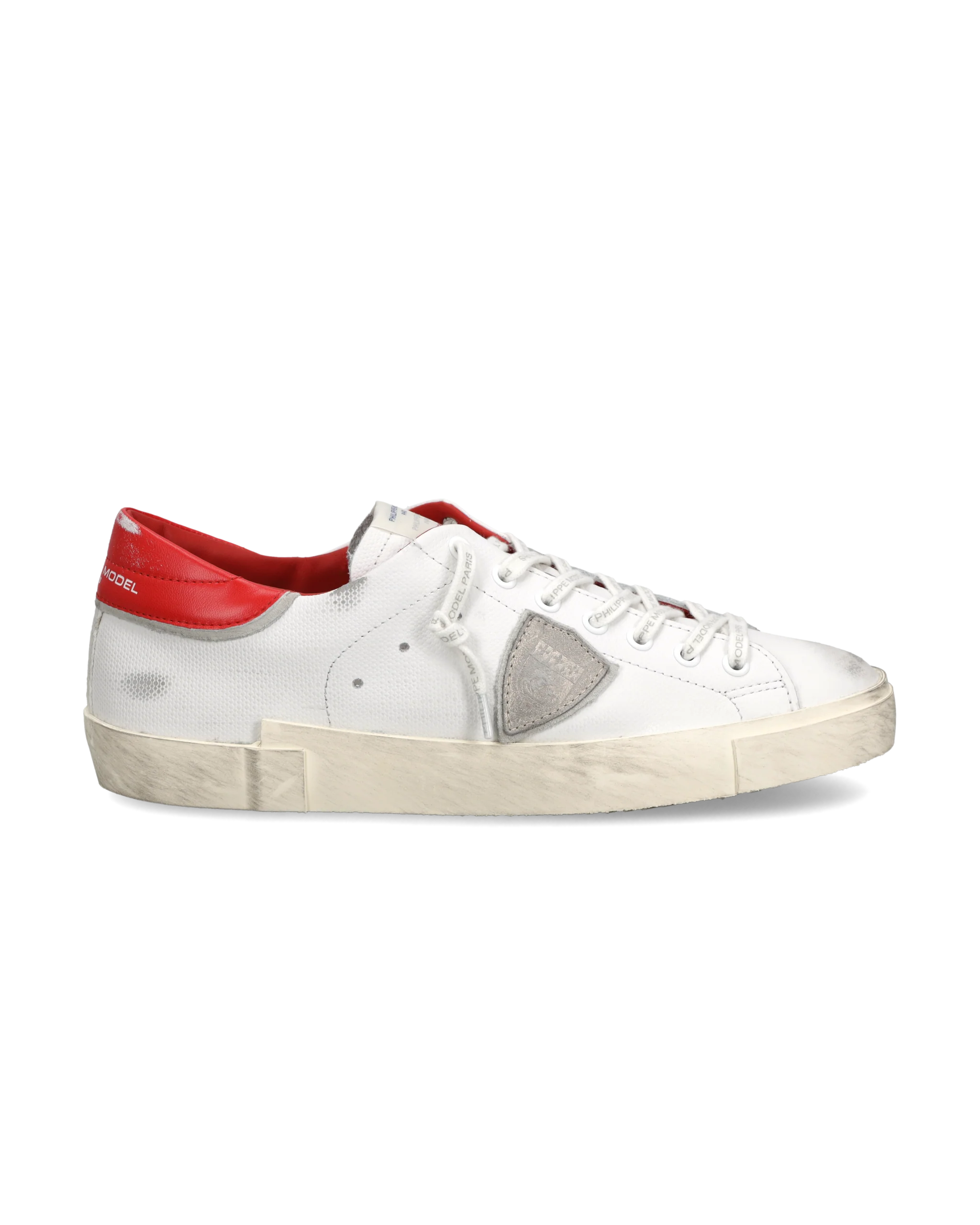 Sneakers Prsx Men, White Red