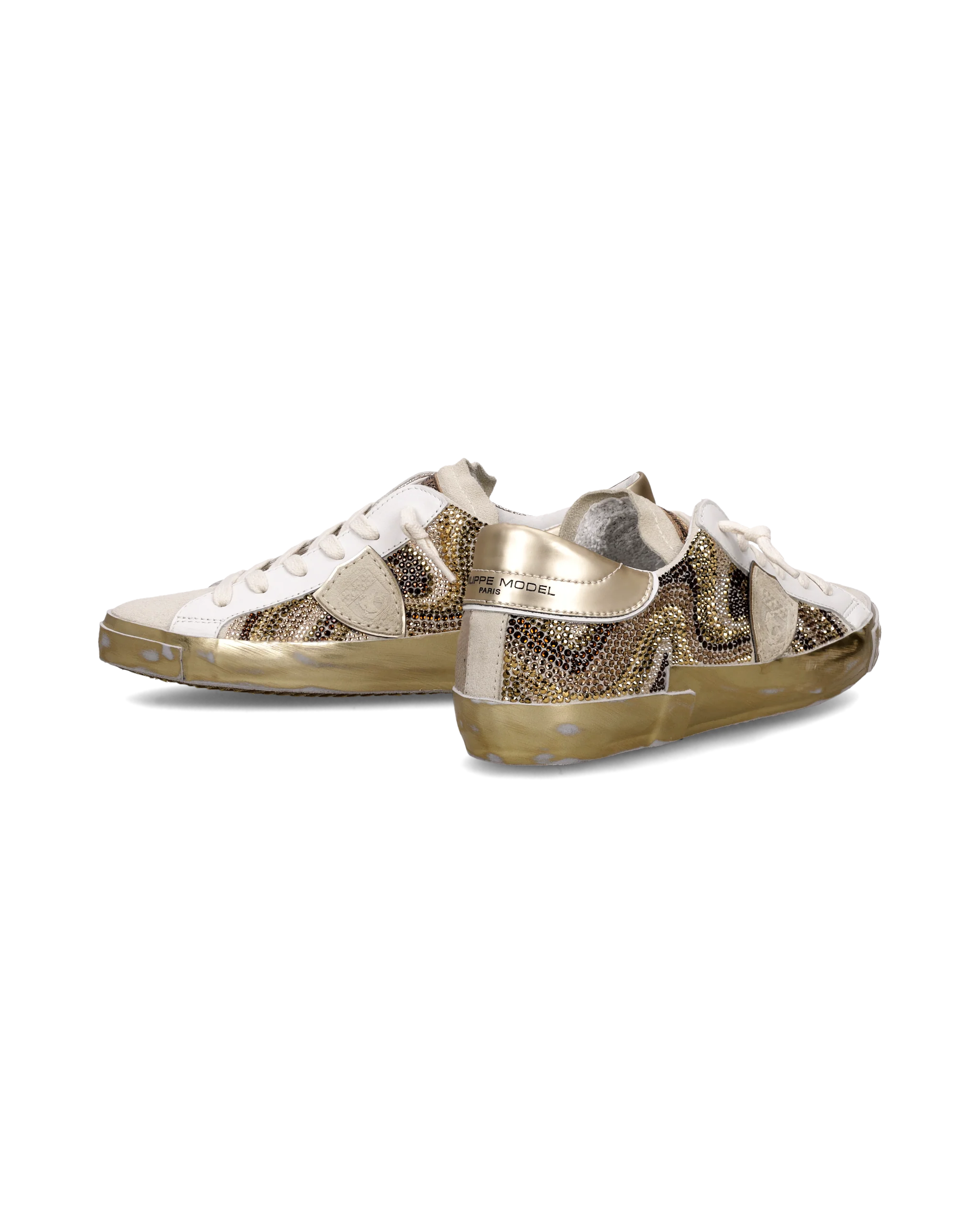 Sneakers Prsx Tennis Women, Gold Beige - Image 6