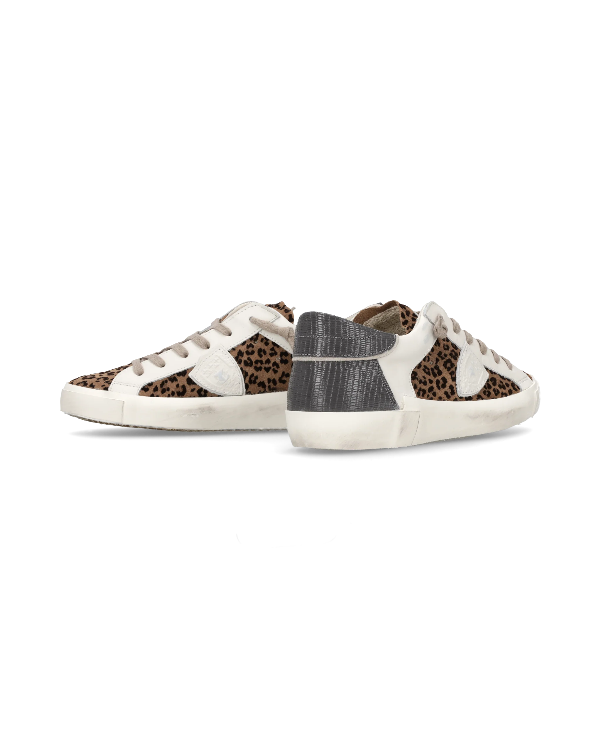 Sneakers Prsx Women, White Grey Animal-Print - Image 6