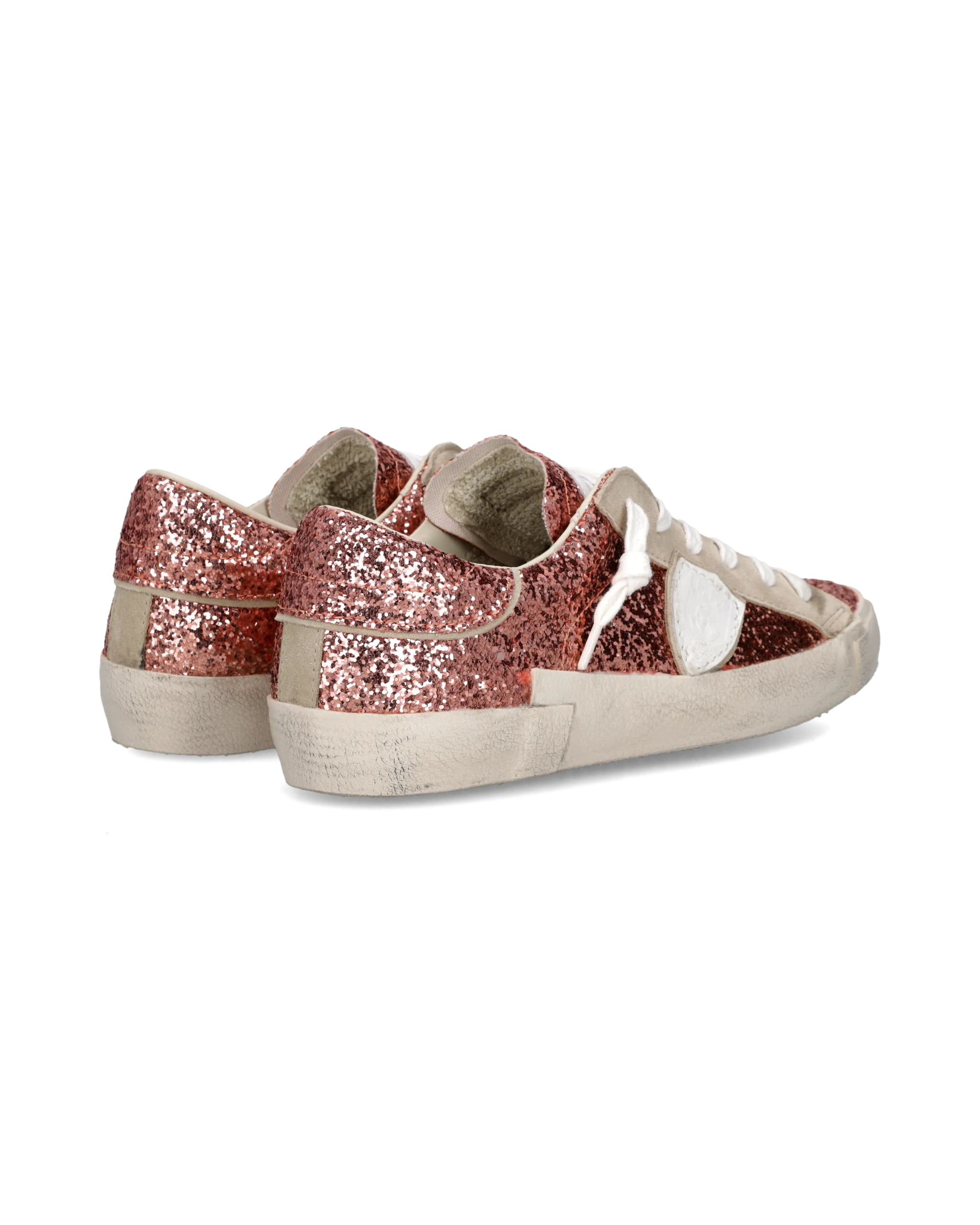 Sneakers Prsx Women with glitter upper, Pink - Image 3